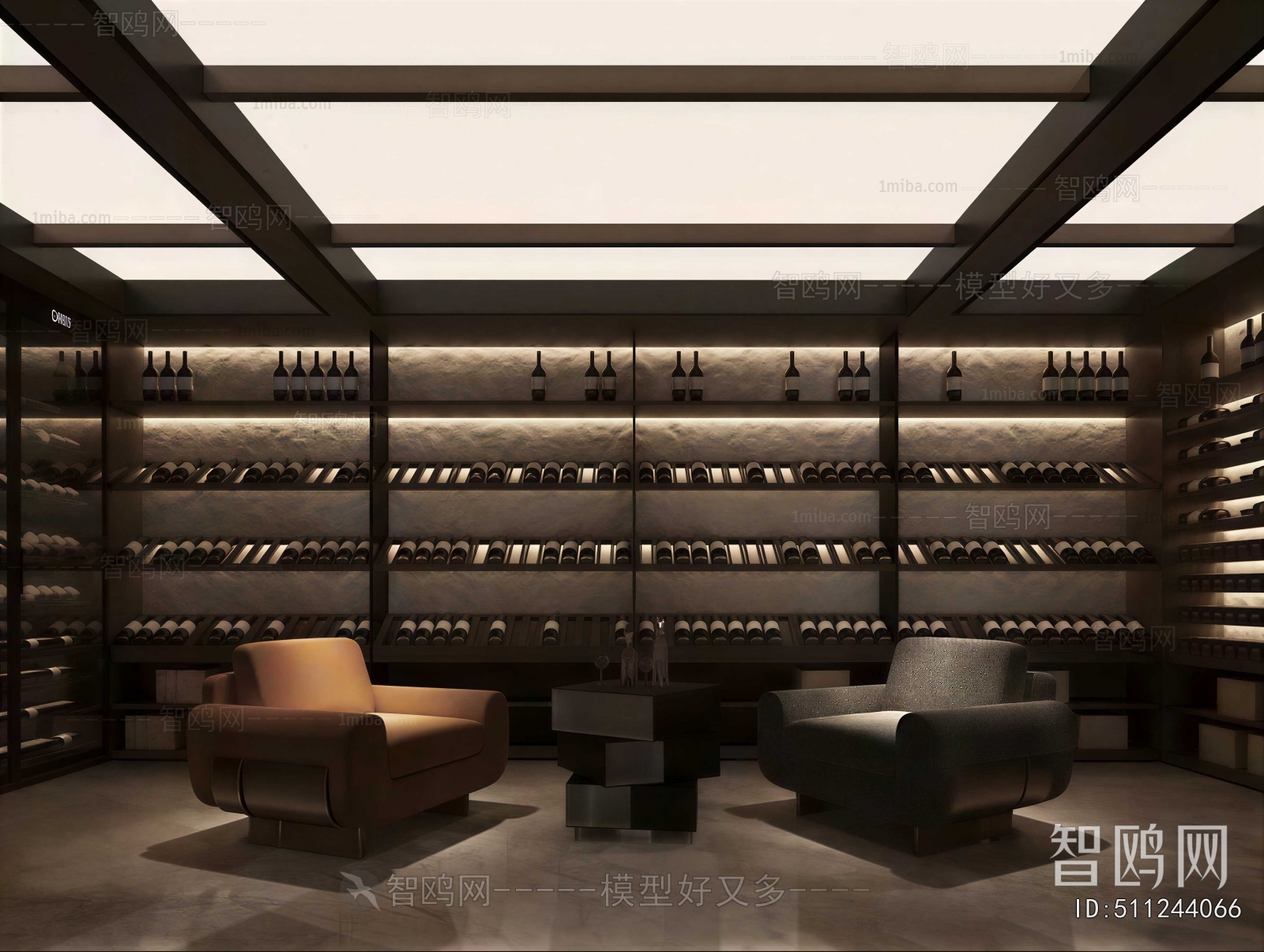 Modern Wine Cellar/Wine Tasting Room