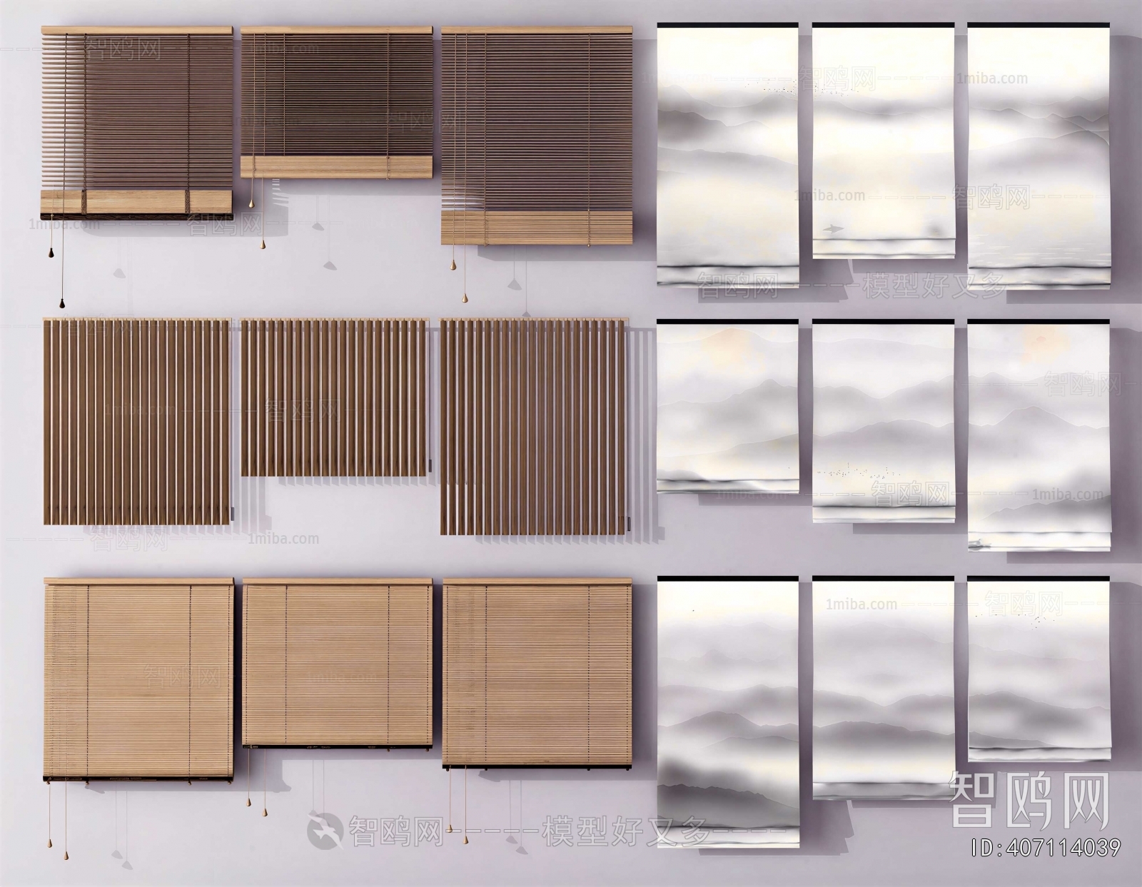 New Chinese Style Venetian Blinds