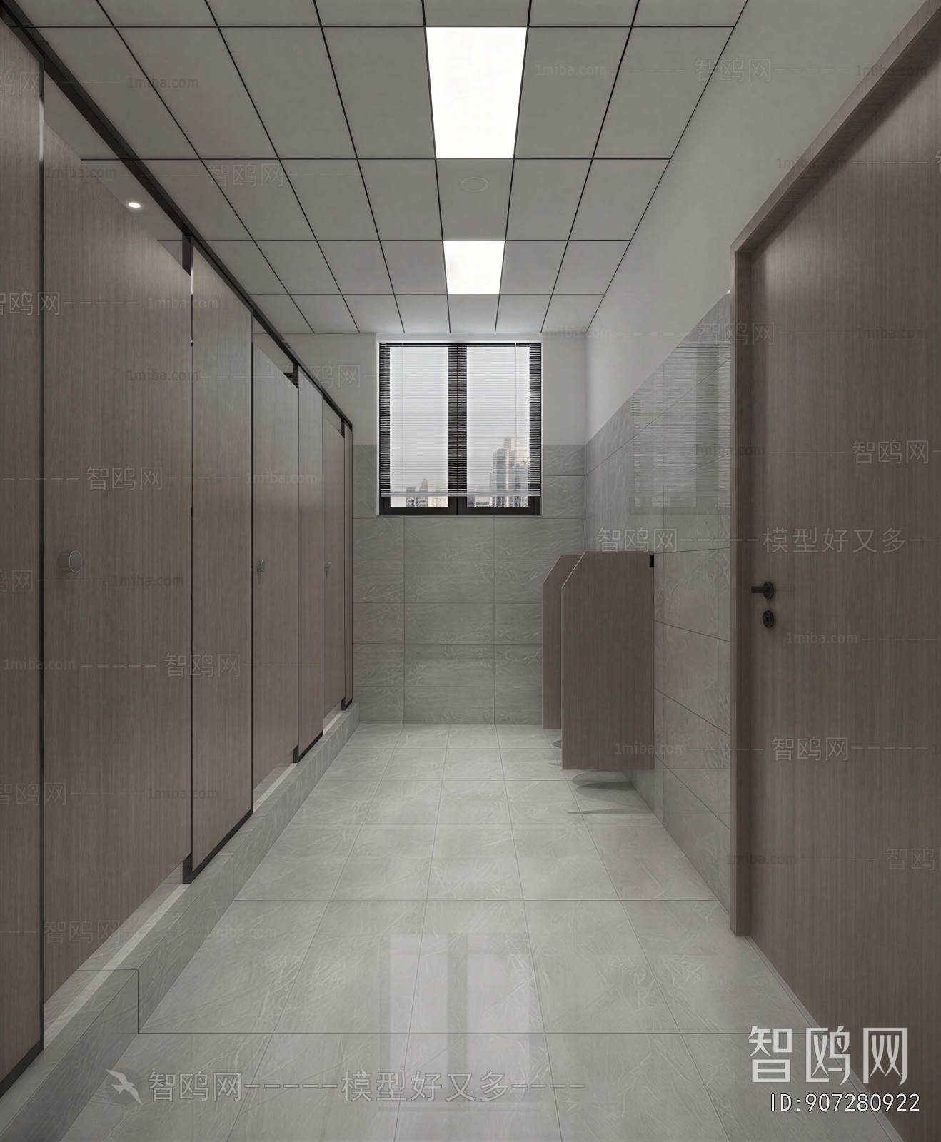 Modern Public Toilet