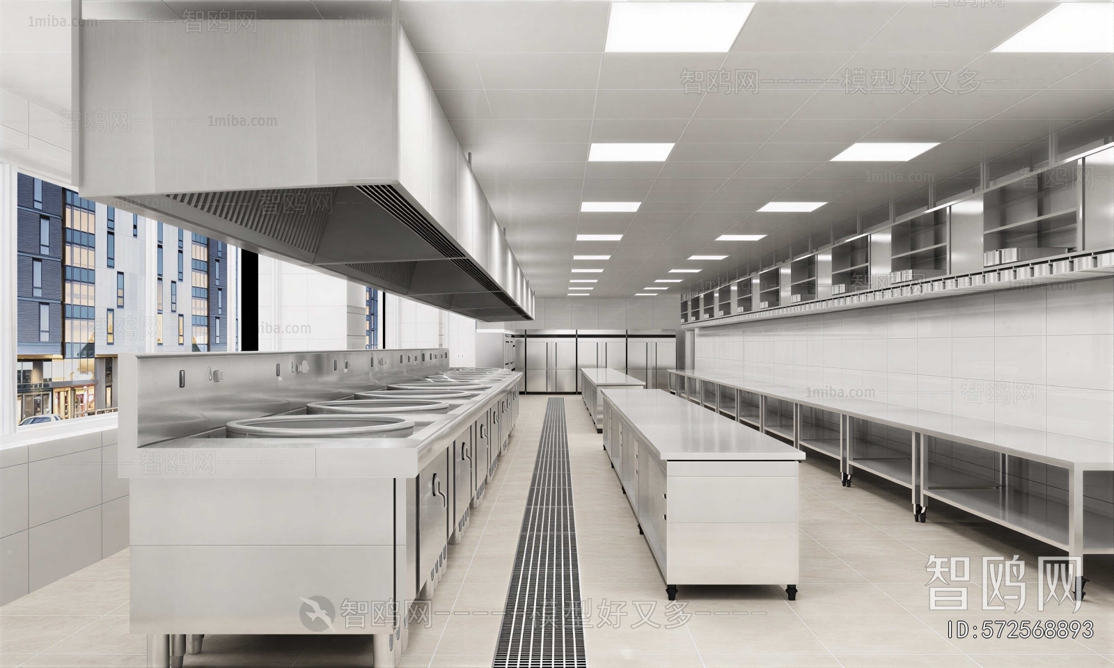 Modern Central Kitchen