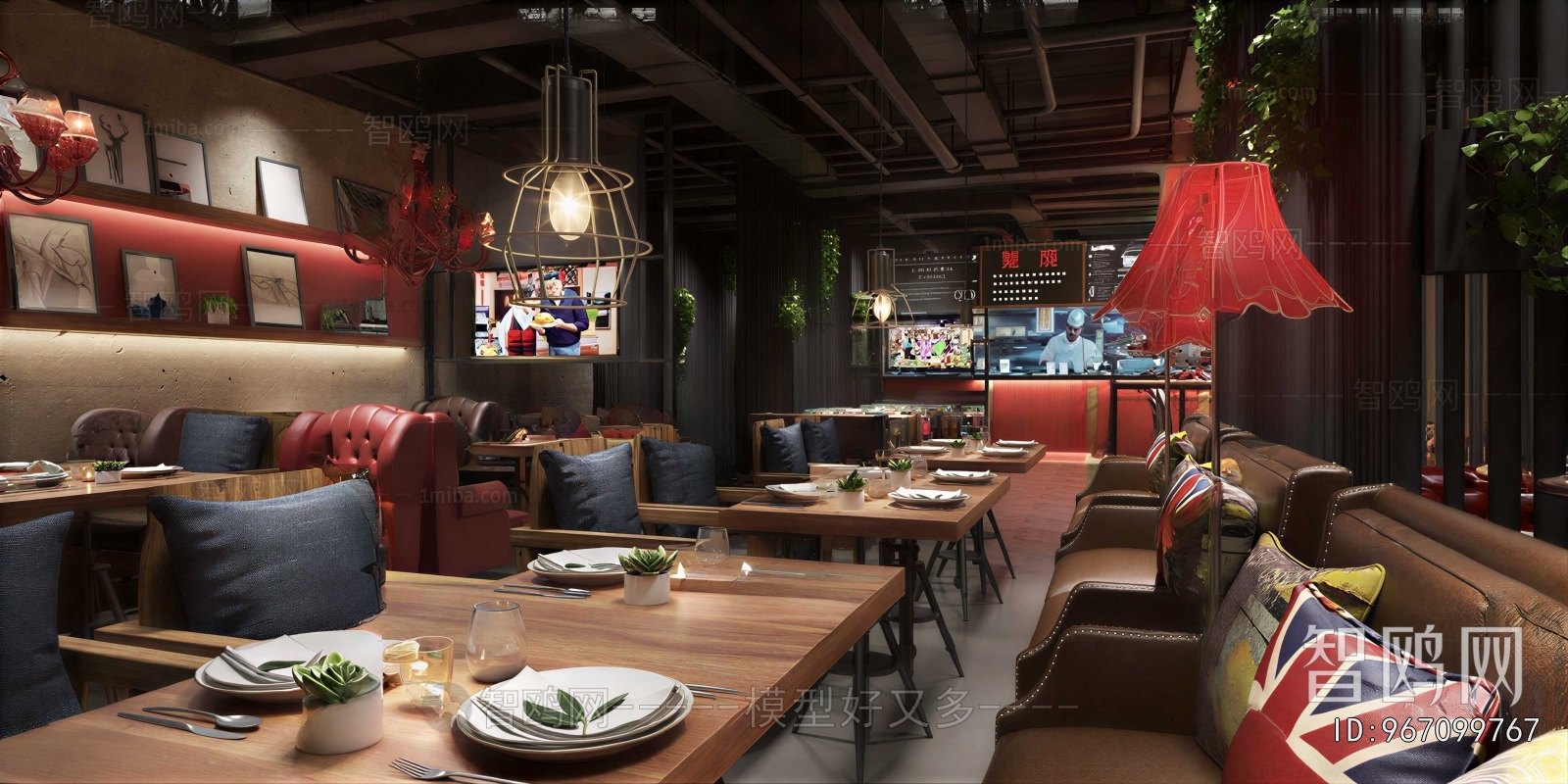 Industrial Style Restaurant