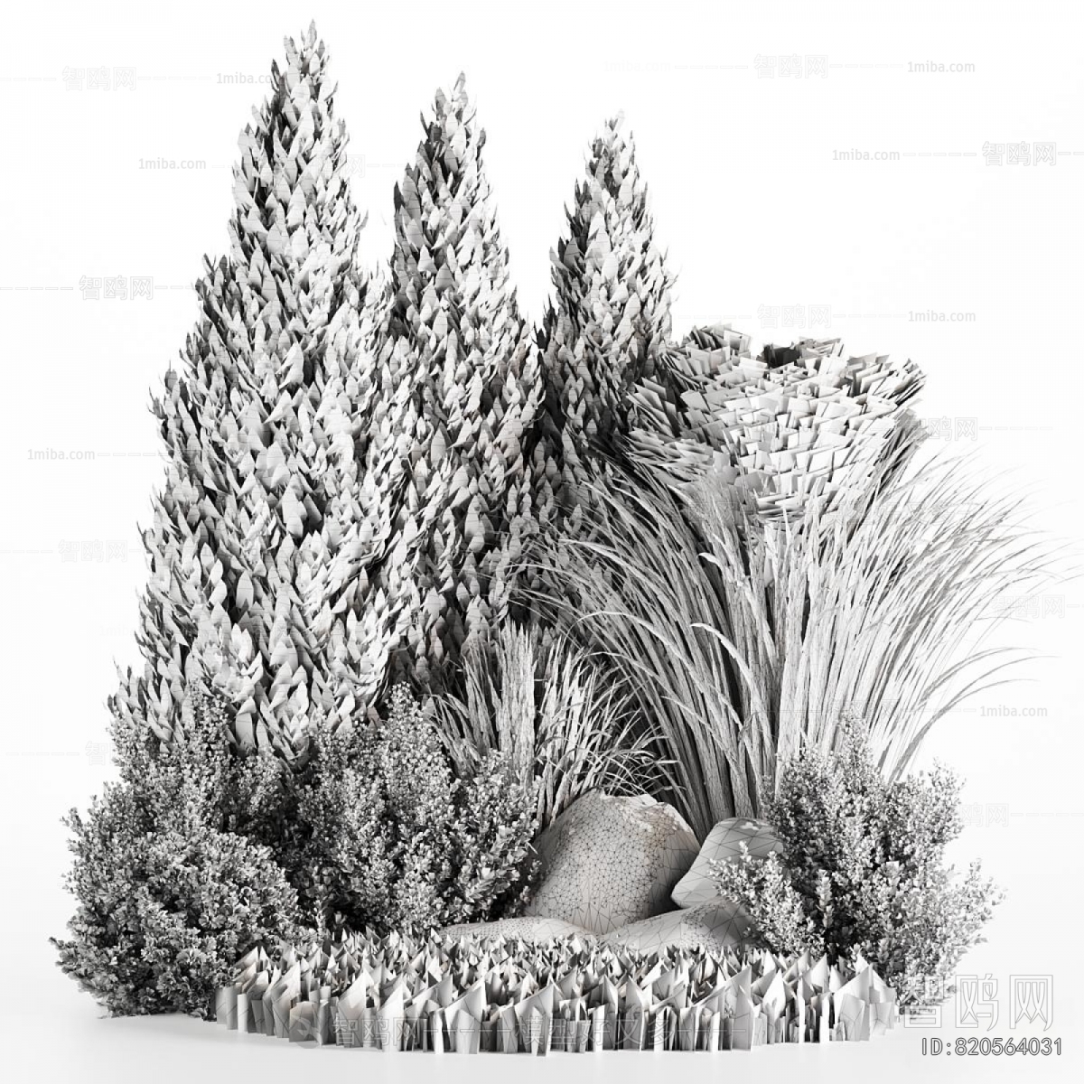 Modern Plant Pile