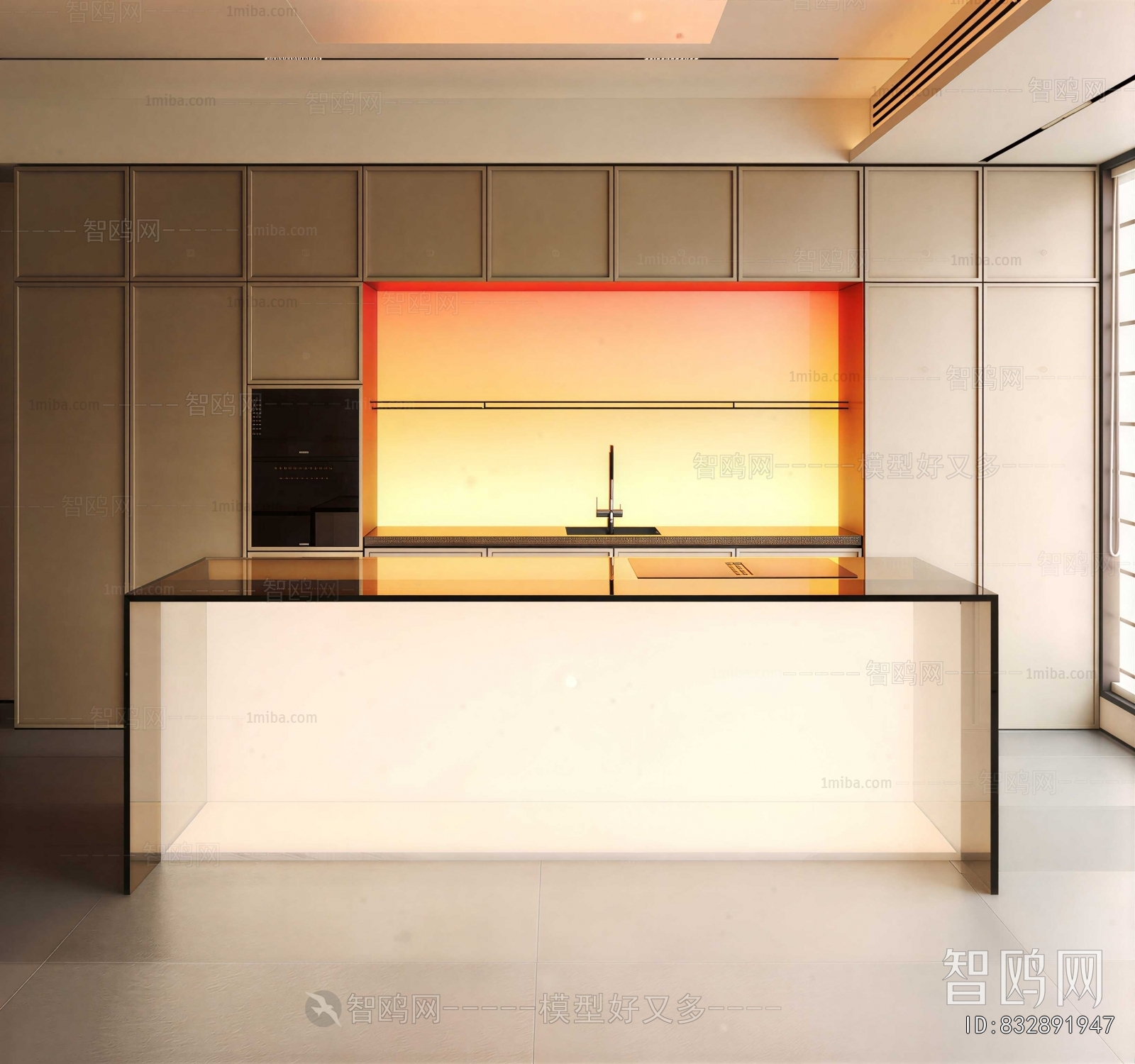 Modern Open Kitchen