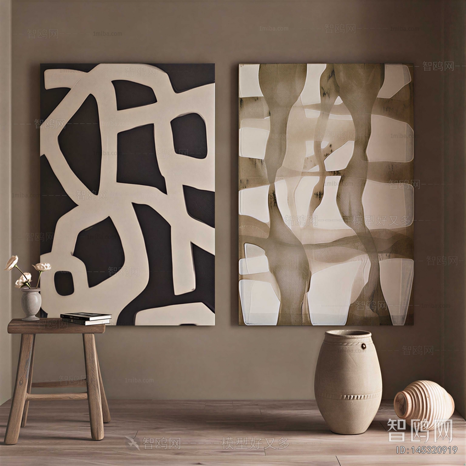 Wabi-sabi Style Painting