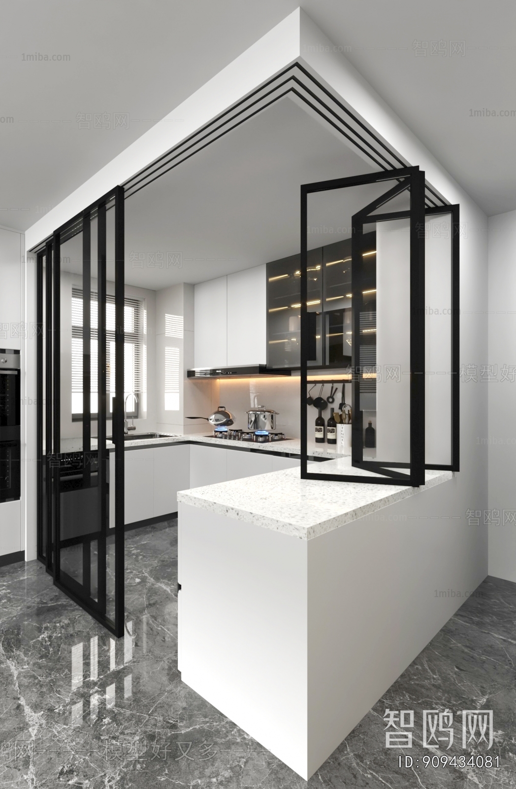 Modern The Kitchen