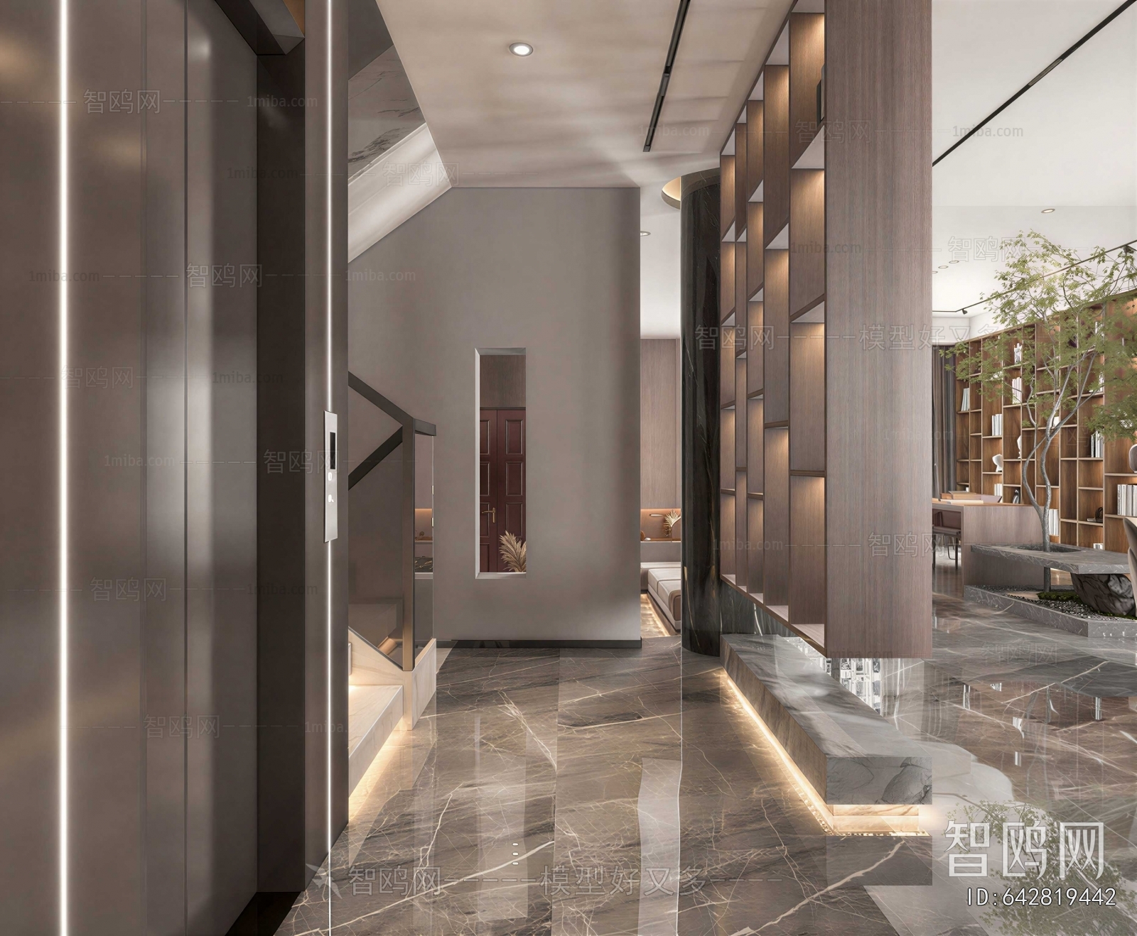 Modern Hallway