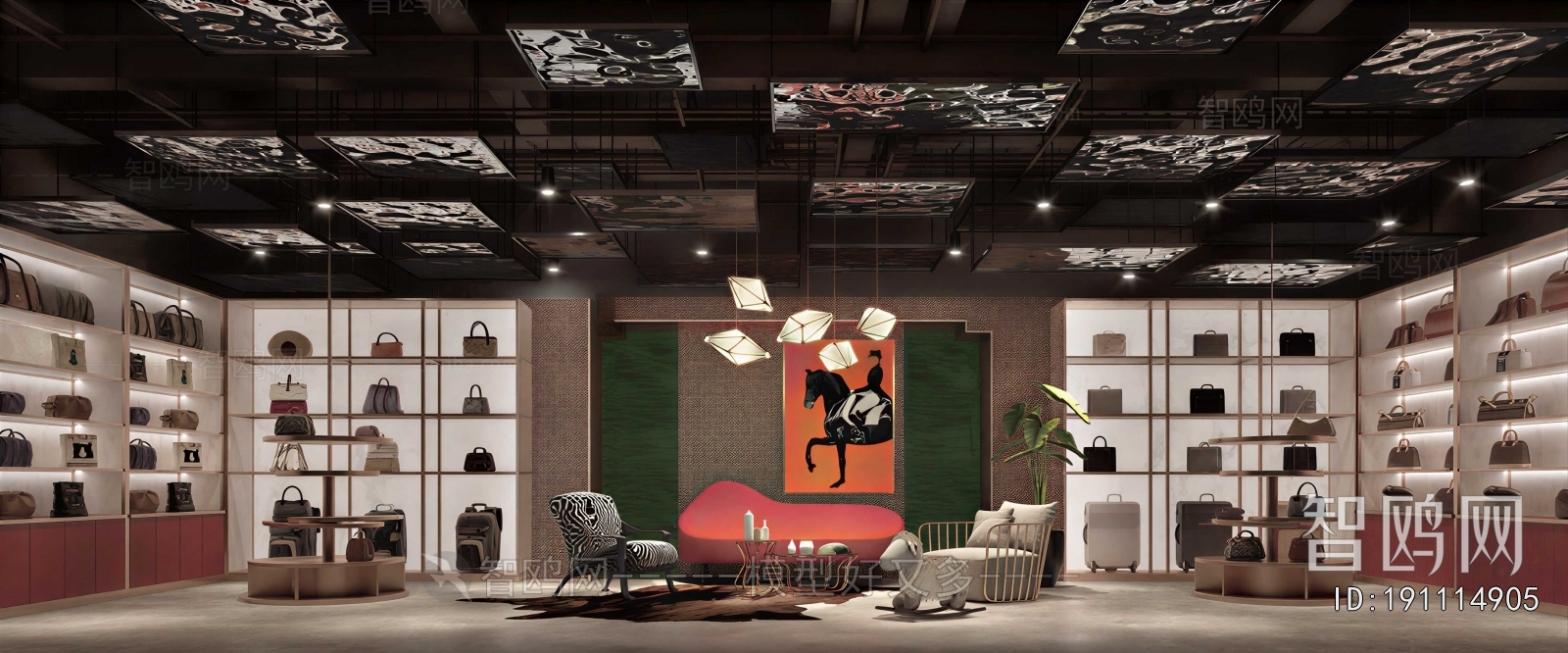 Modern Designer Bag Store