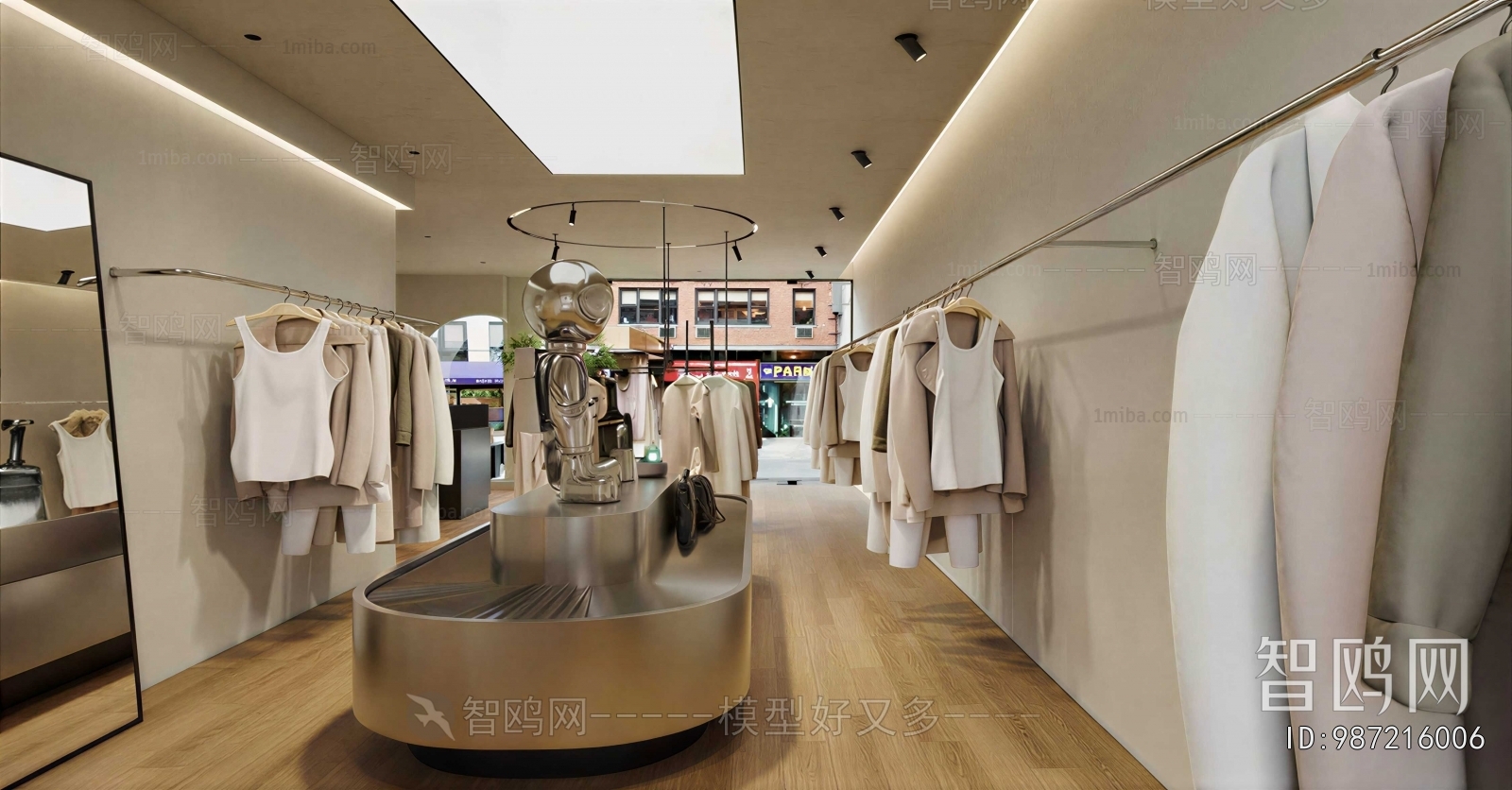 Modern Clothing Store
