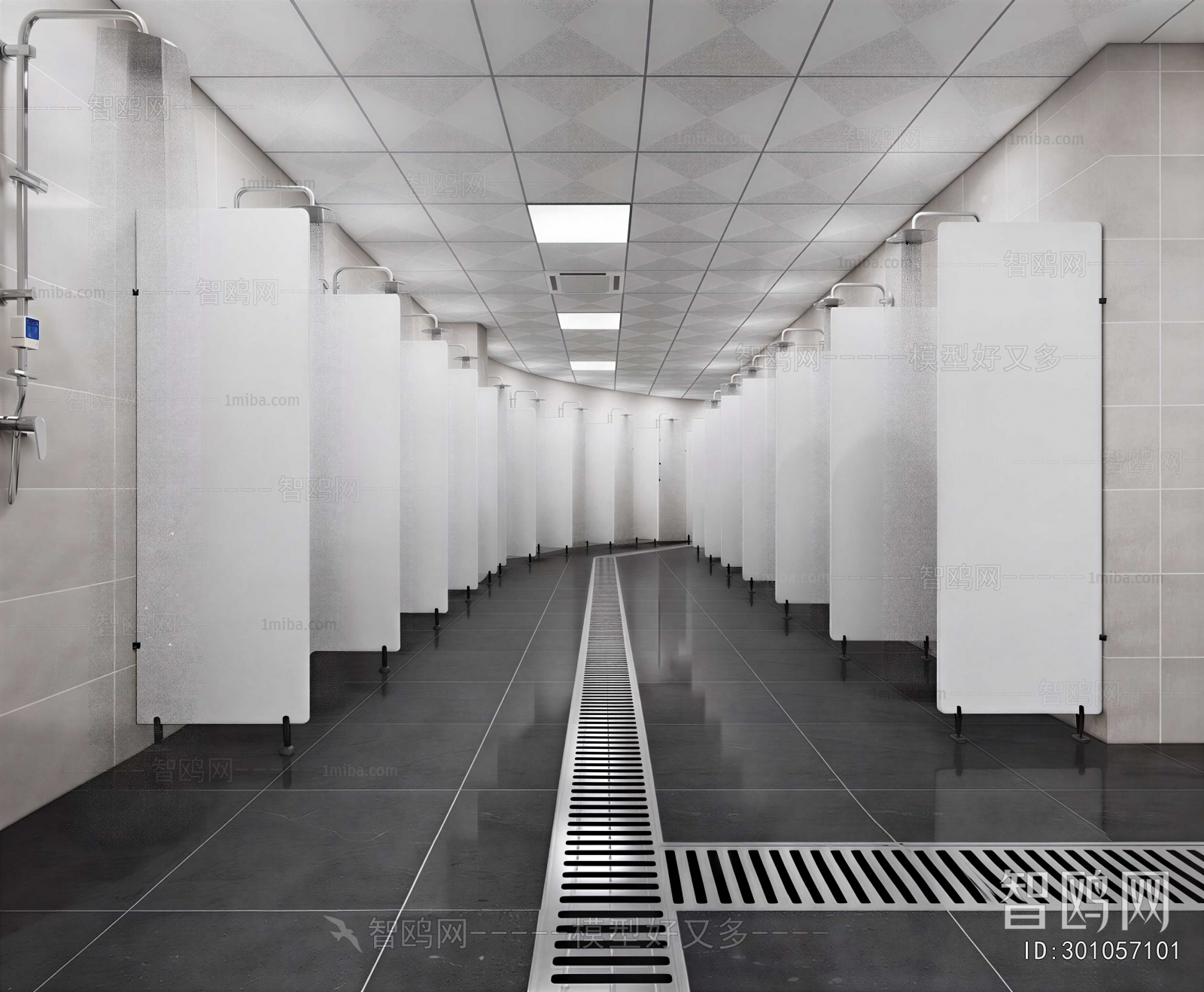 Modern Public Toilet