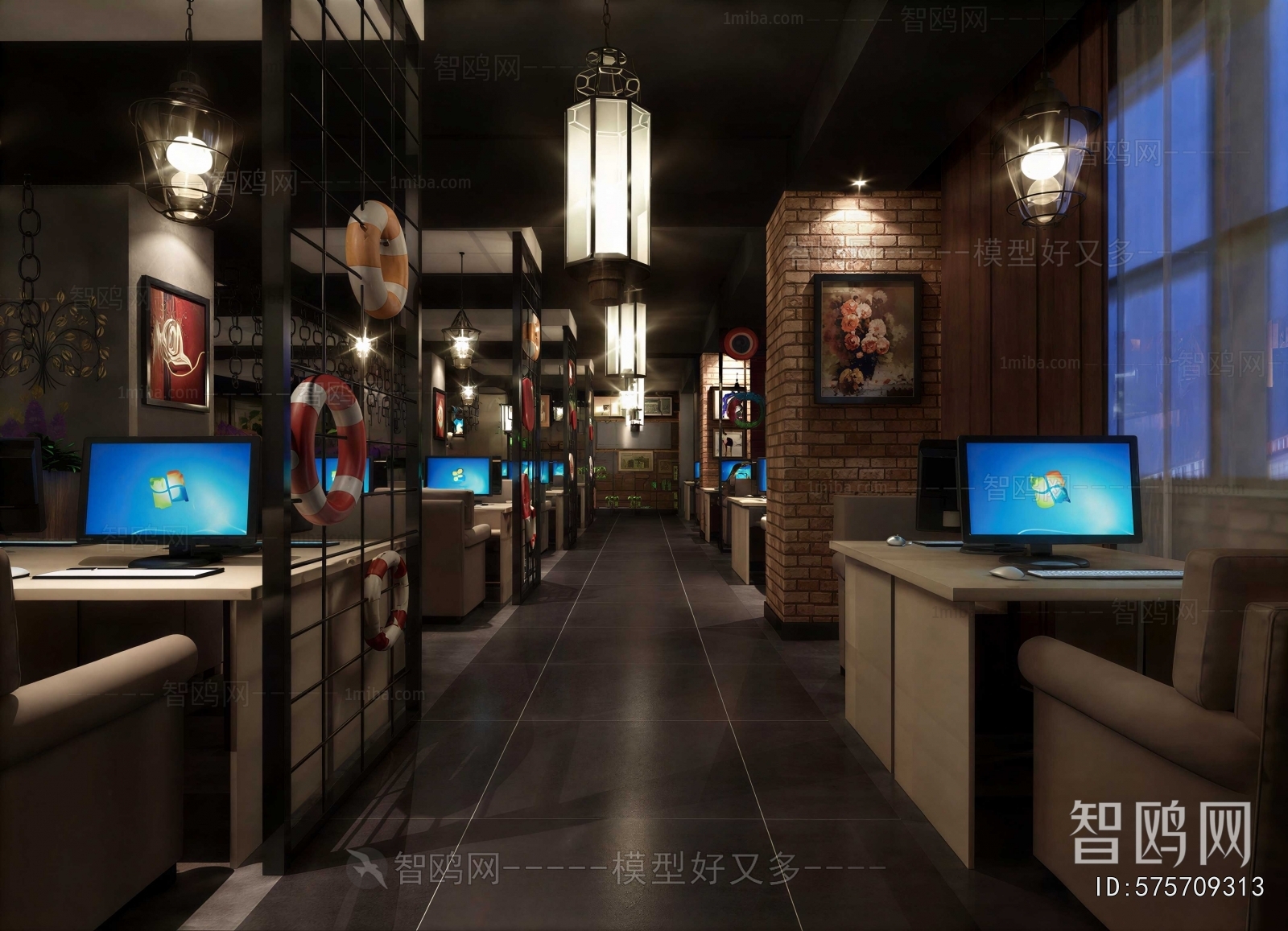 Industrial Style Restaurant