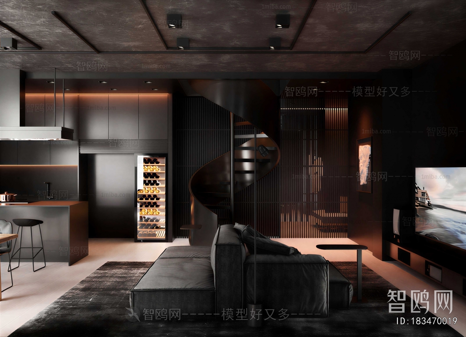 Modern A Living Room