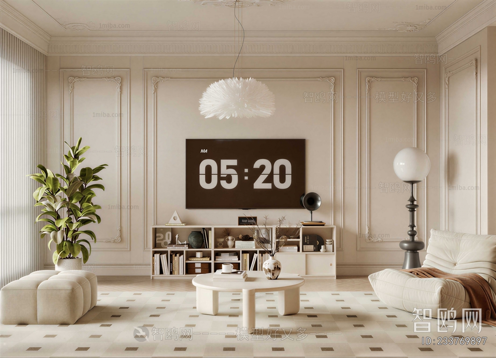 French Style A Living Room