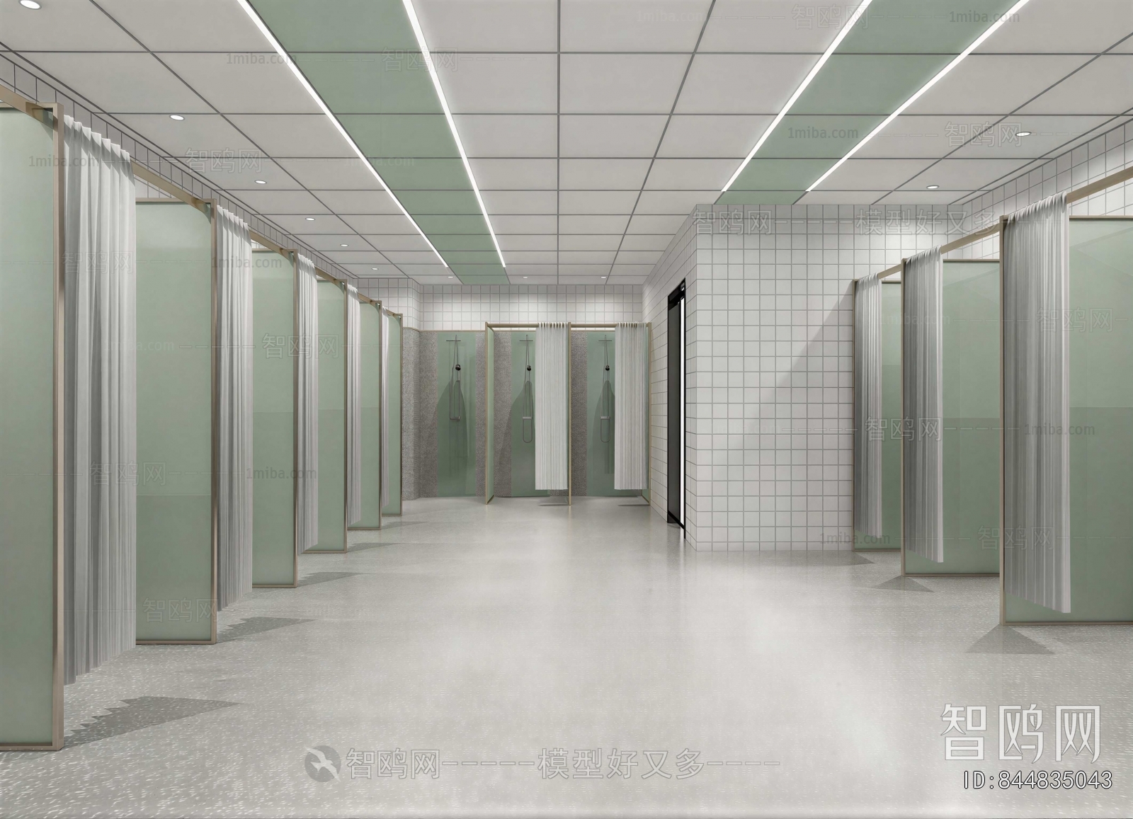 Modern Public Toilet
