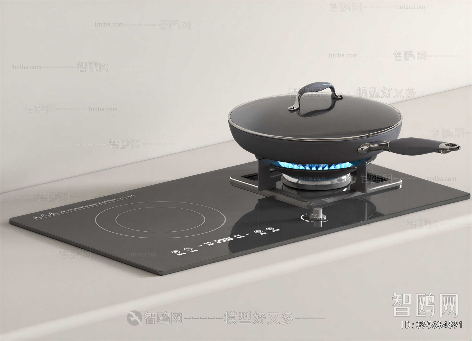 Modern Kitchen Electric Gas Range