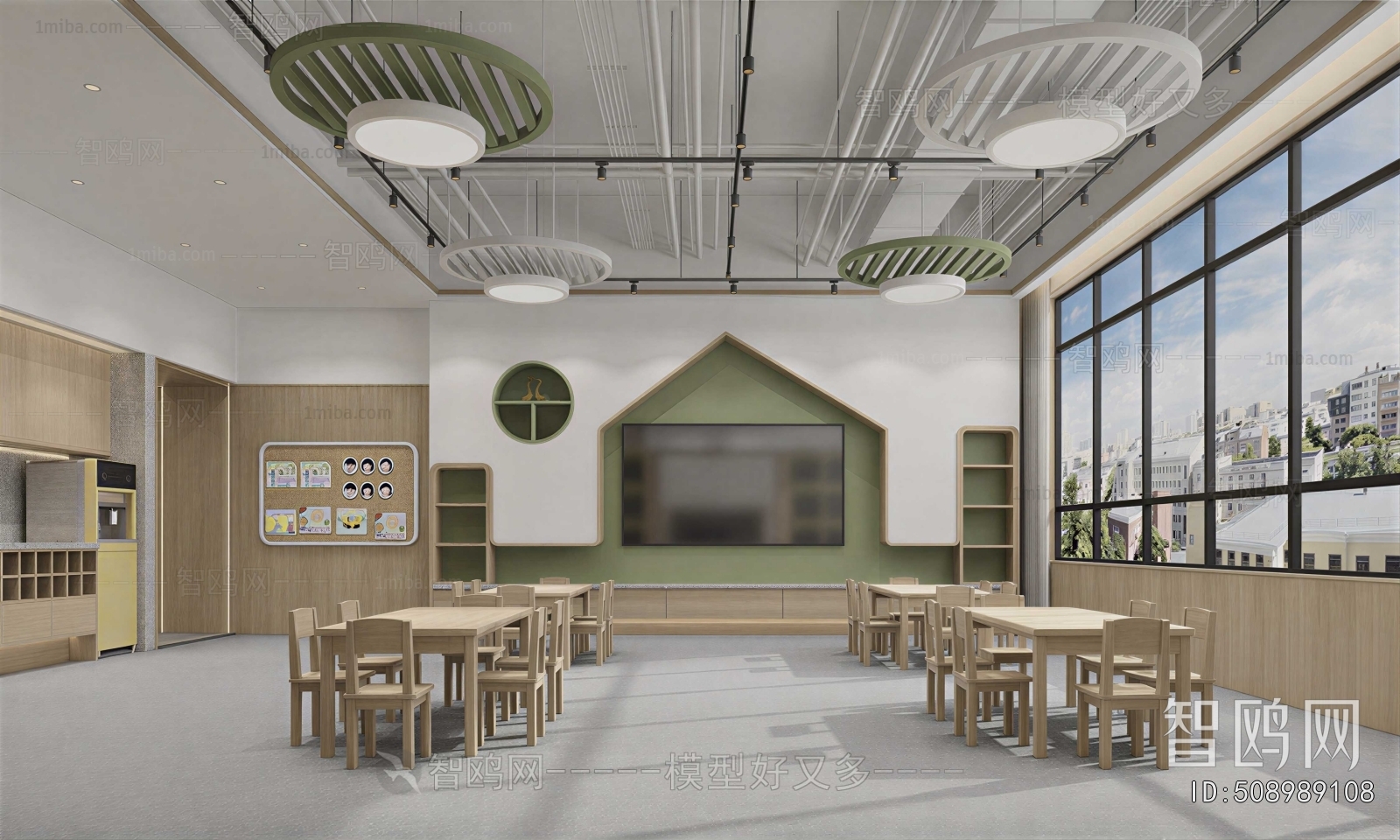 Modern Kindergarten Classrooms