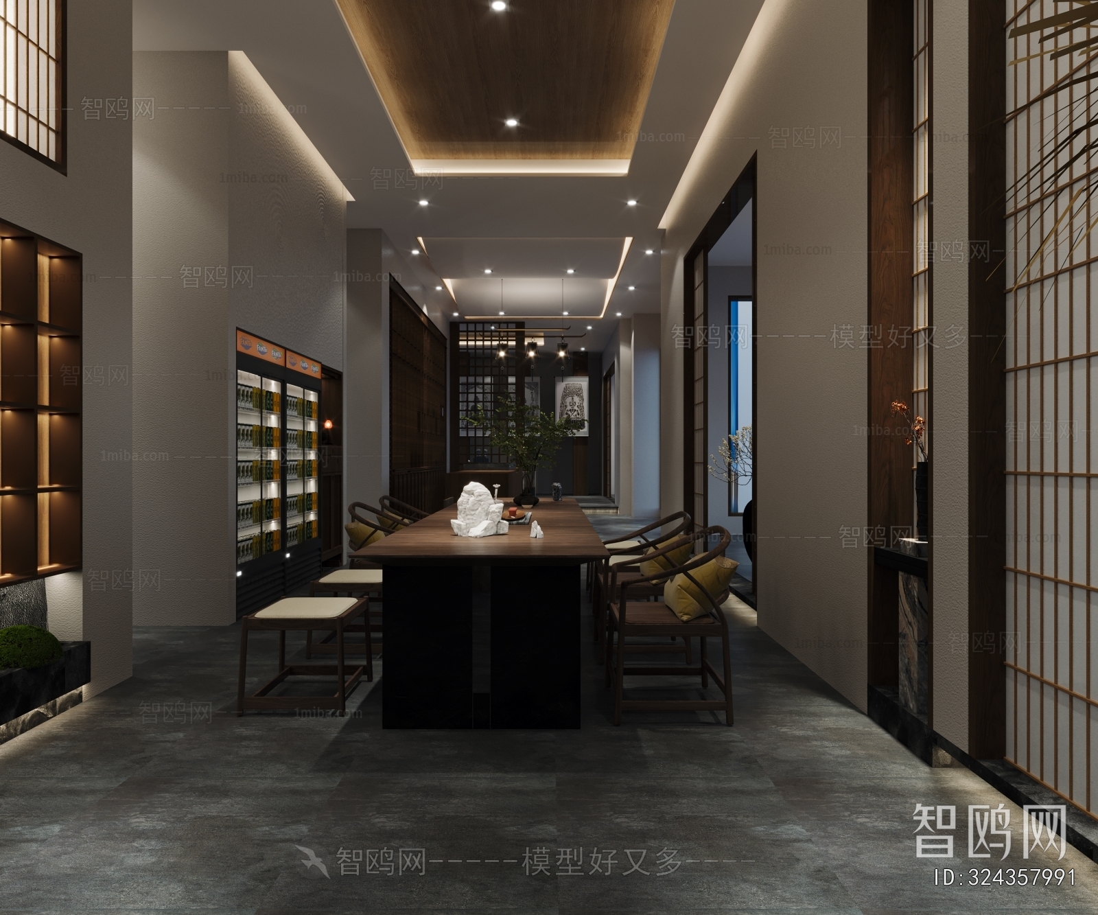 New Chinese Style Teahouse Tea House
