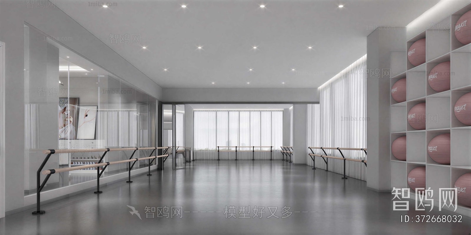 Modern Dance Classroom