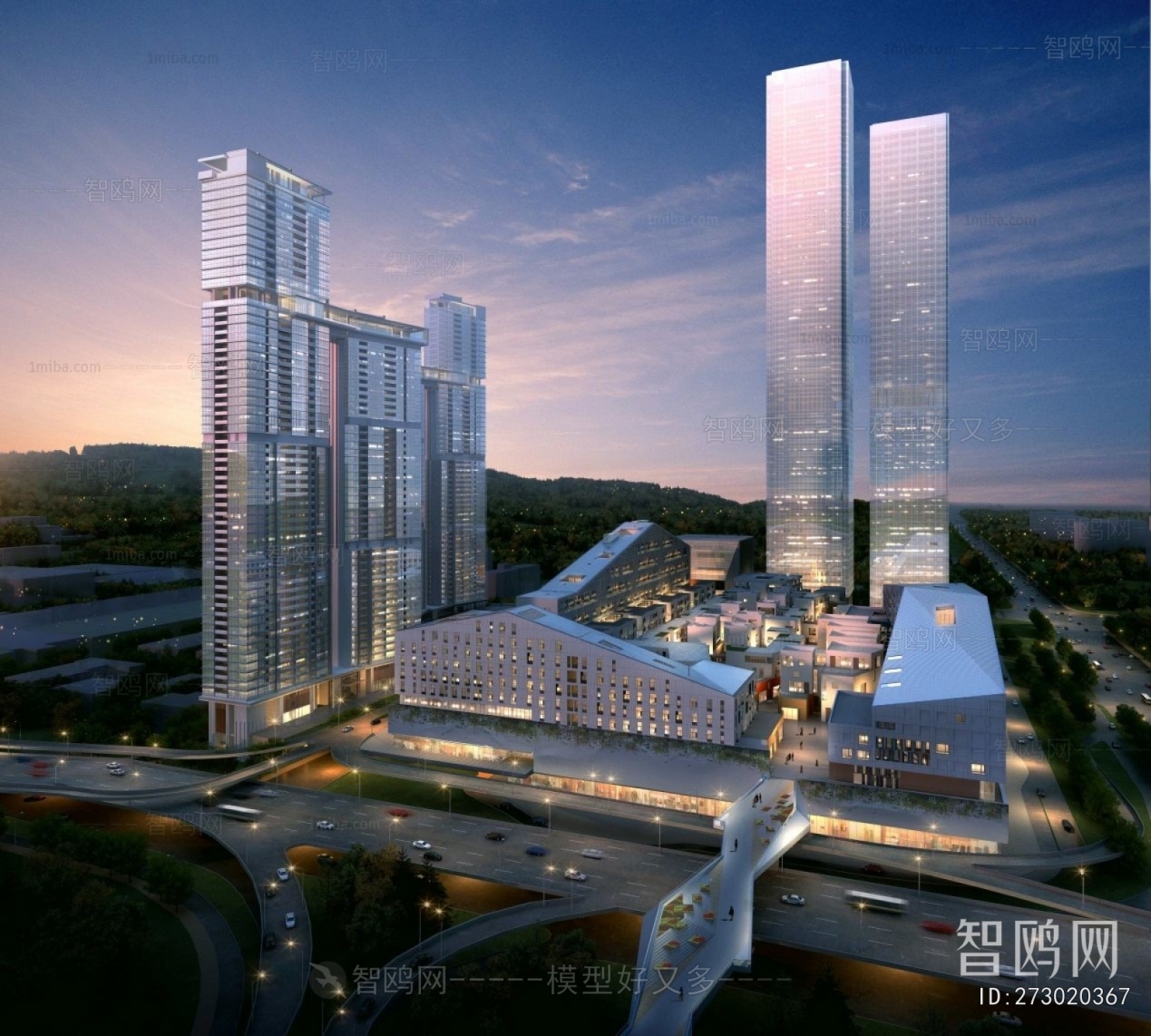 Modern Appearance Of Commercial Building