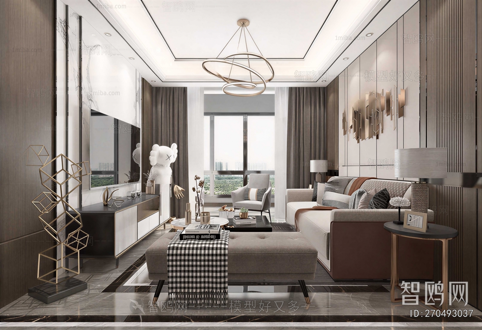 Modern Clothes Storage Area