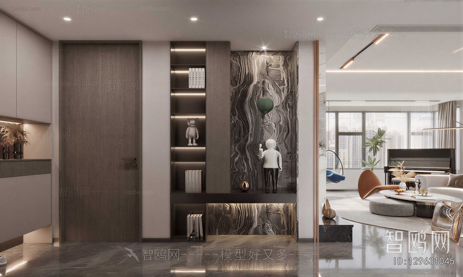 Modern Hallway