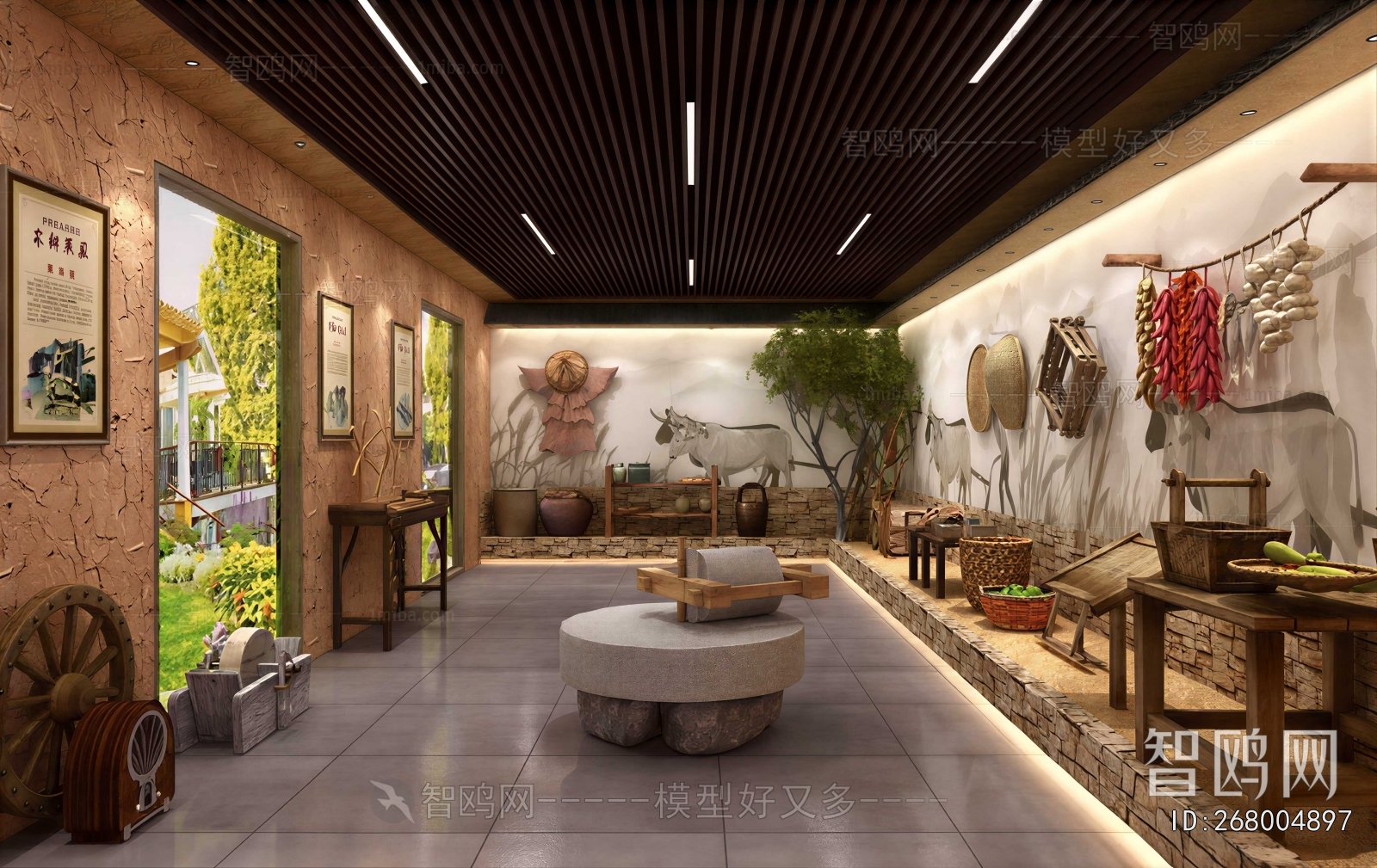New Chinese Style Exhibition Hall