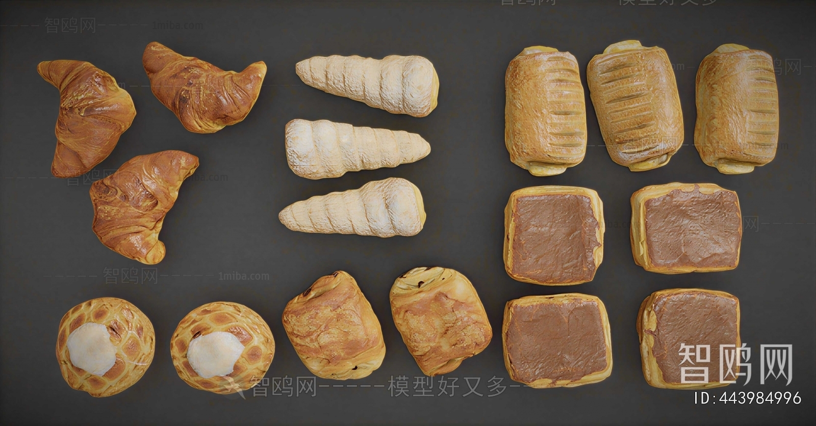 Modern Bread Cake