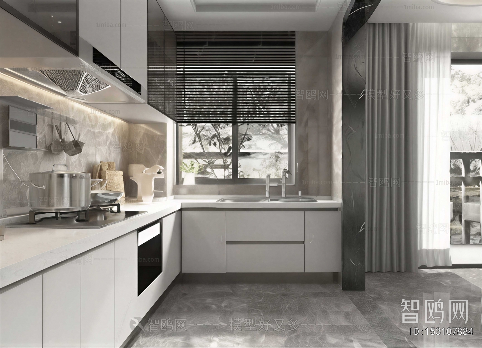 Modern The Kitchen