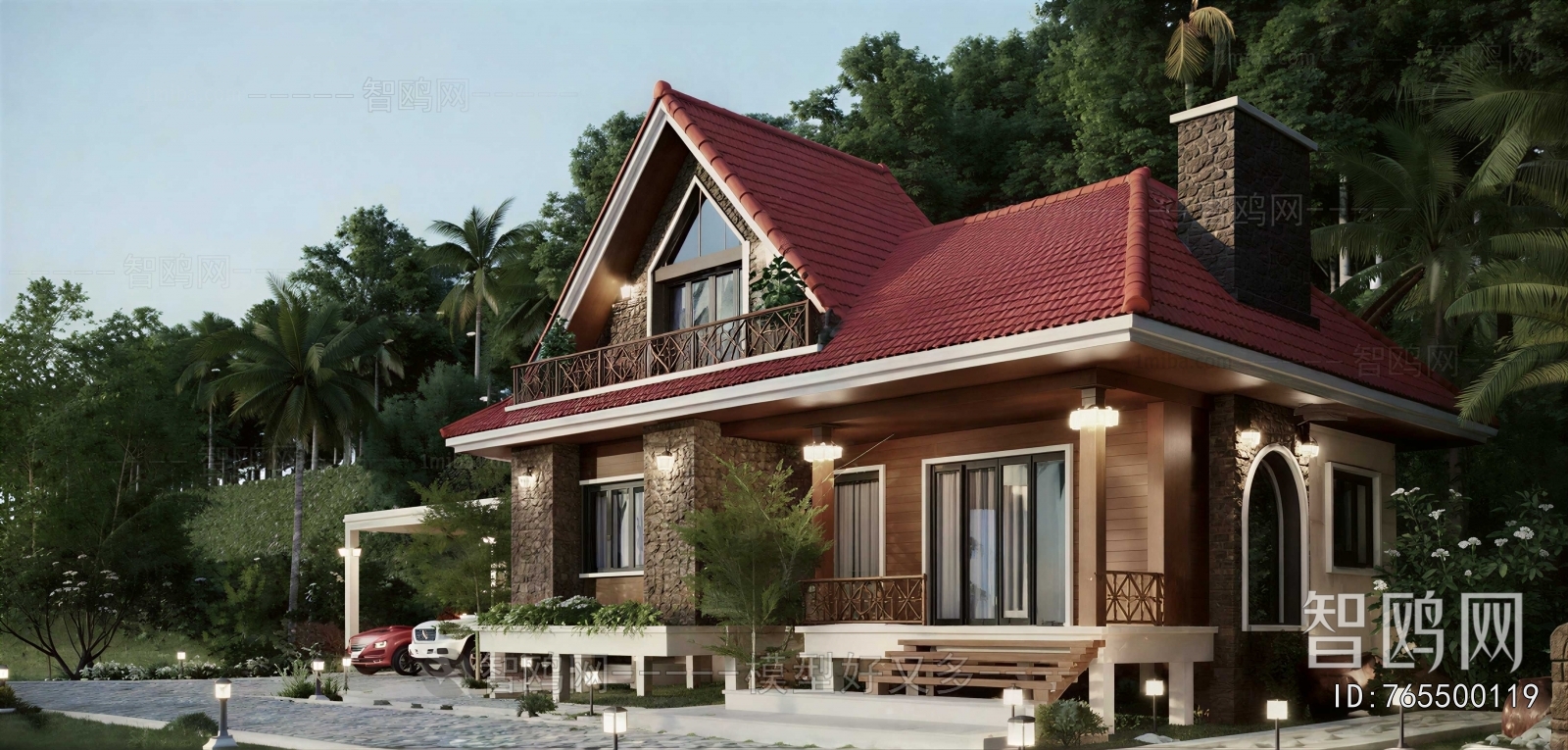 Southeast Asian Style Detached Villa