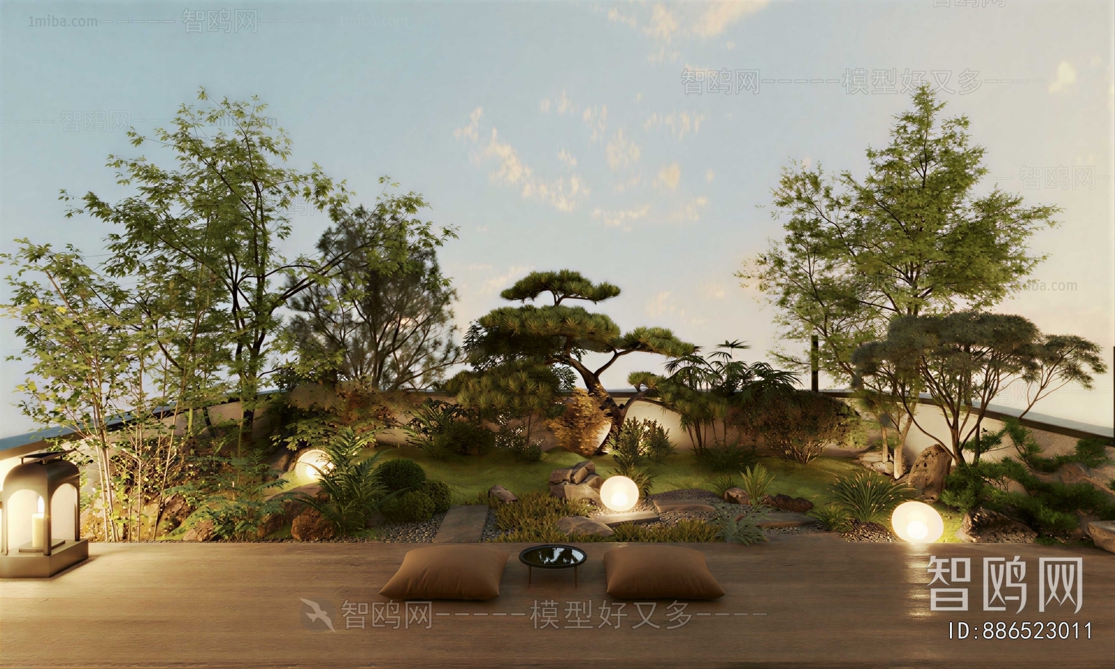 Japanese Style Courtyard/landscape