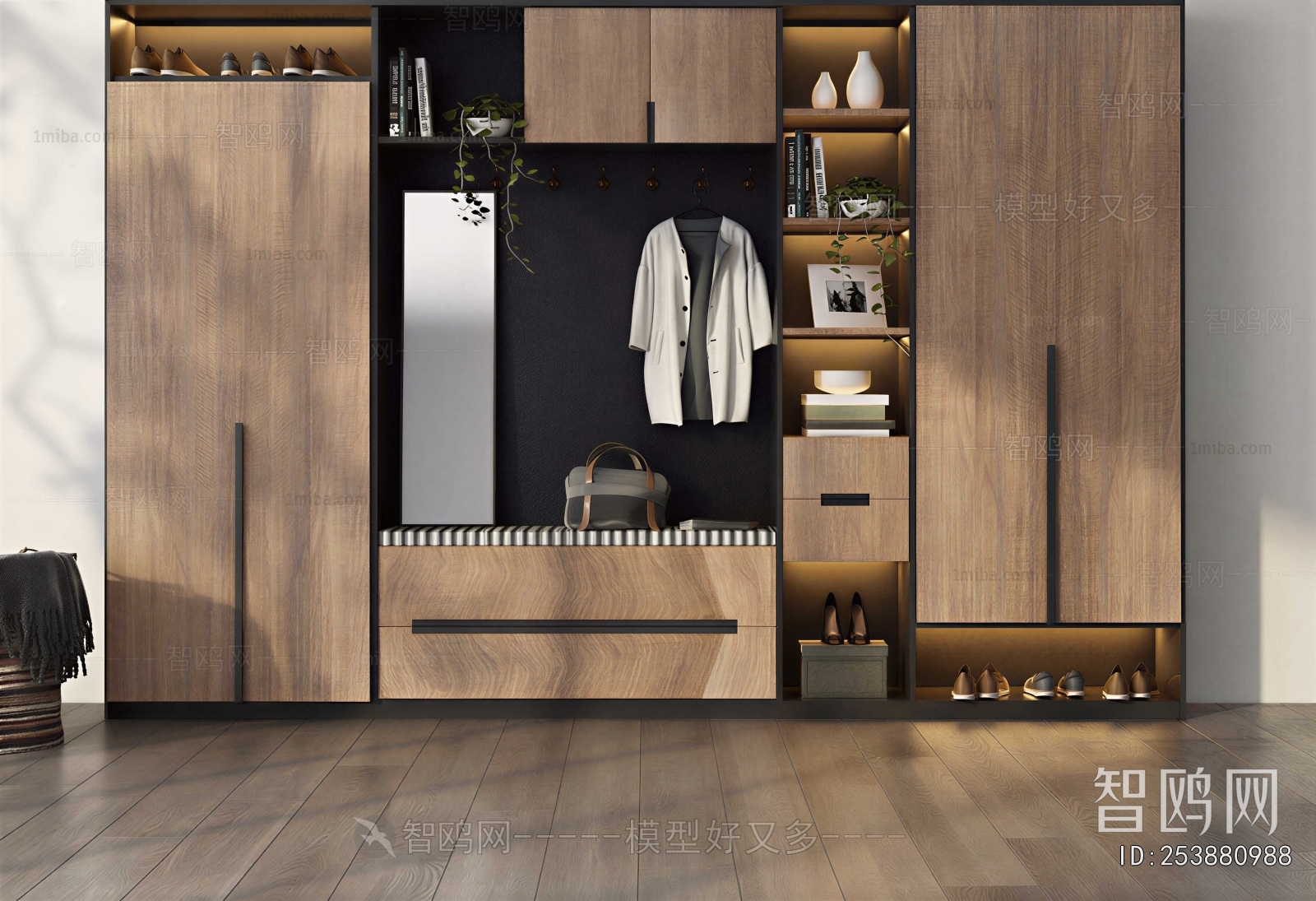 Modern Shoe Cabinet