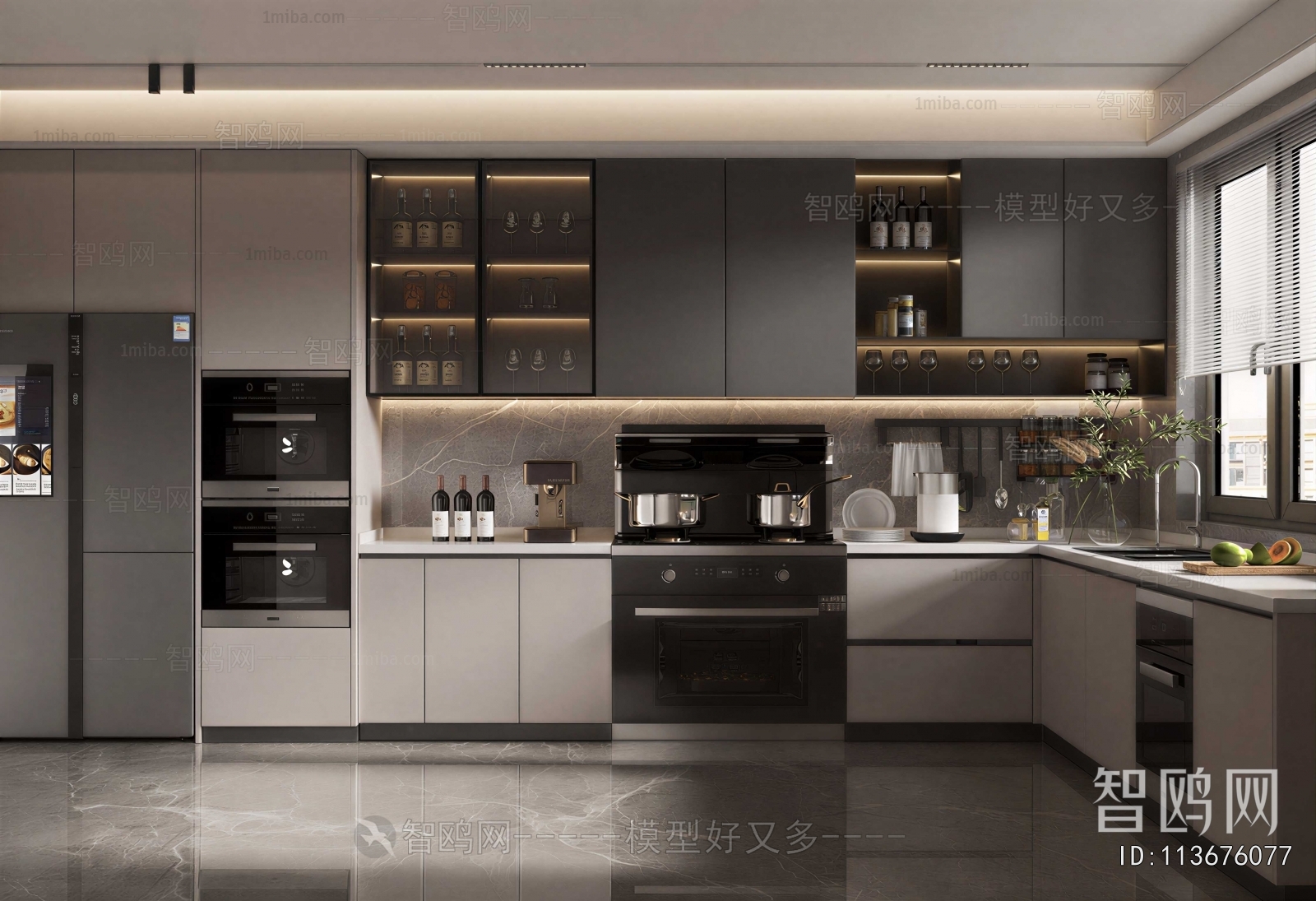 Modern The Kitchen
