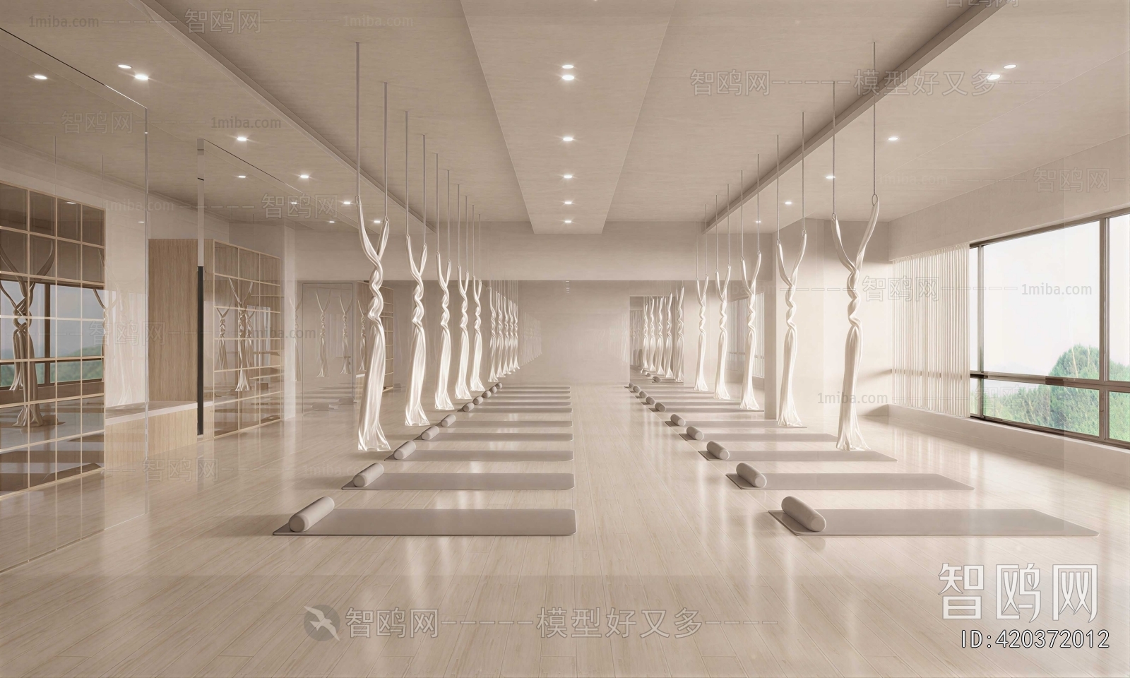Modern Yoga Room