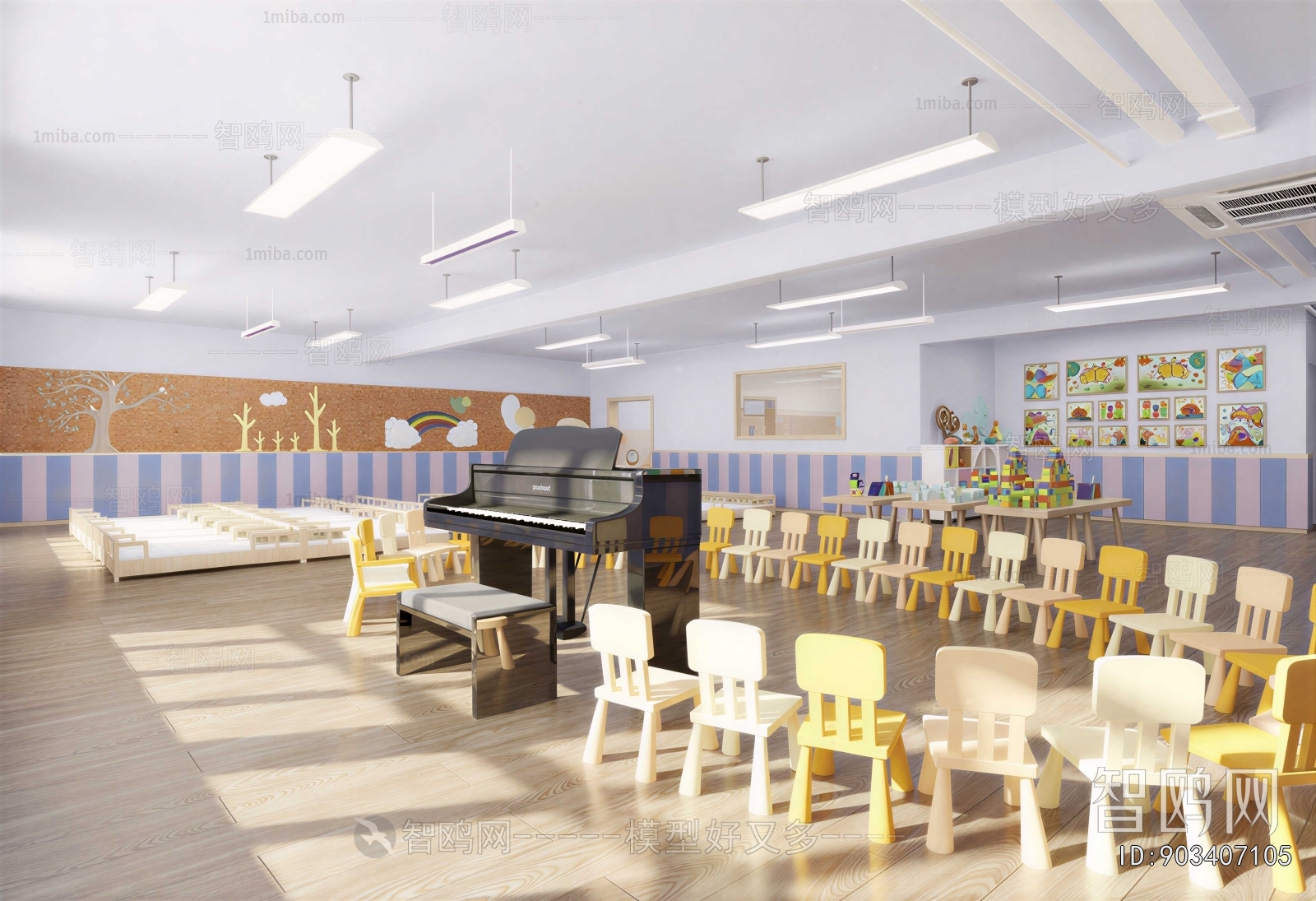 Modern Children's Playroom