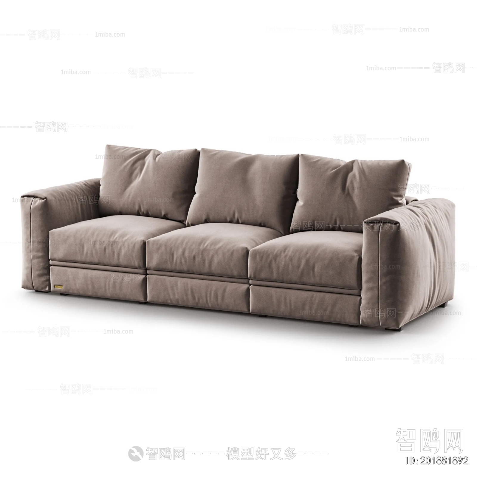 Modern Three-seat Sofa