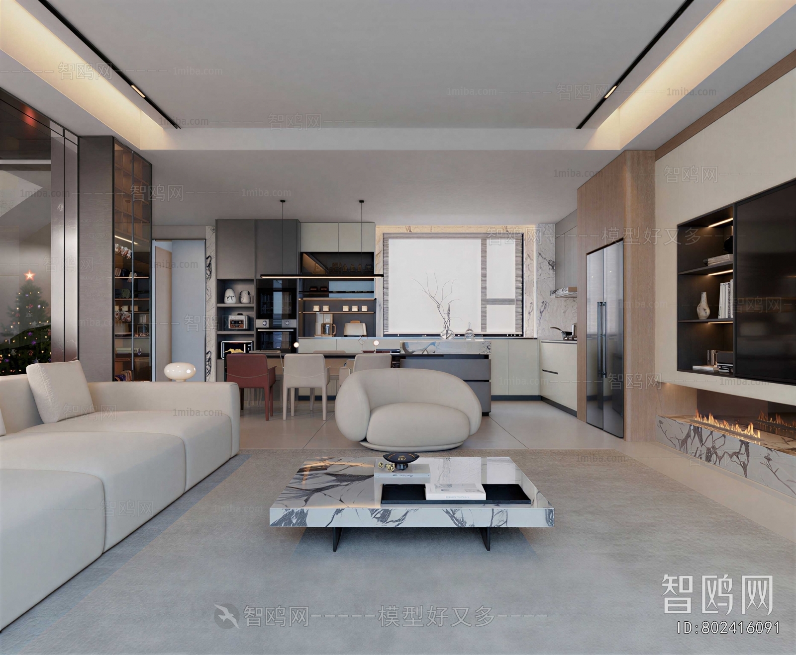 Modern A Living Room