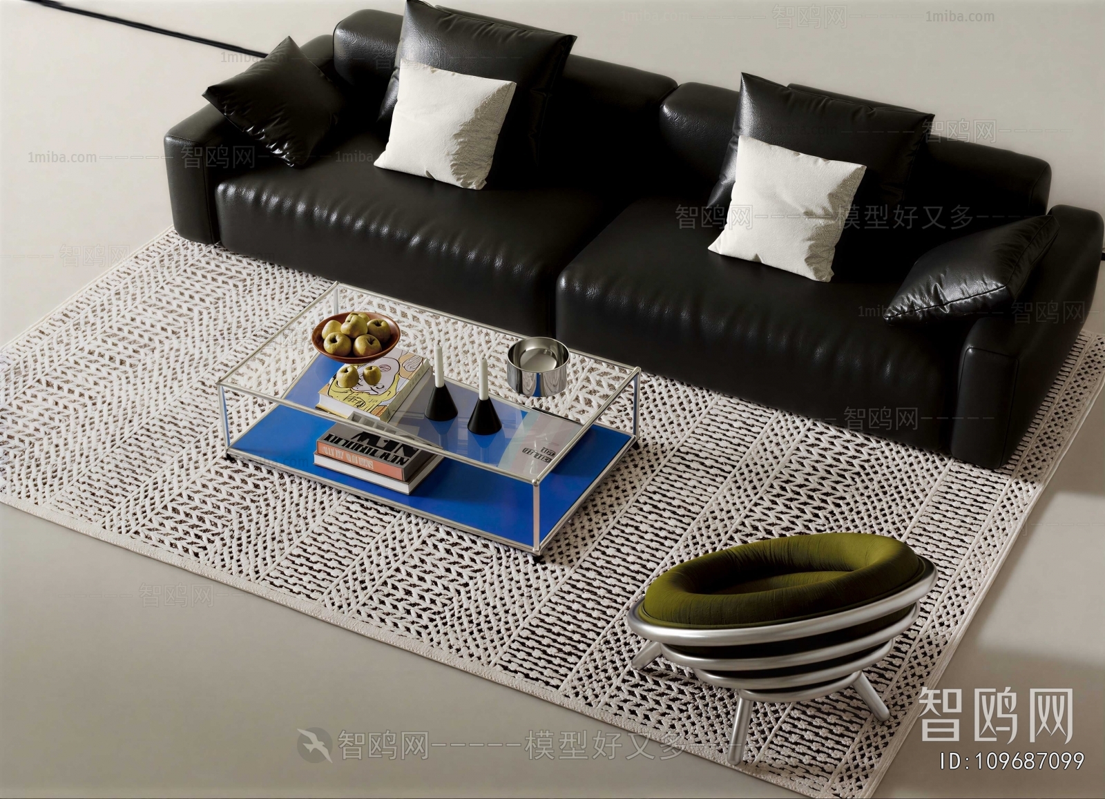 Modern Multi Person Sofa