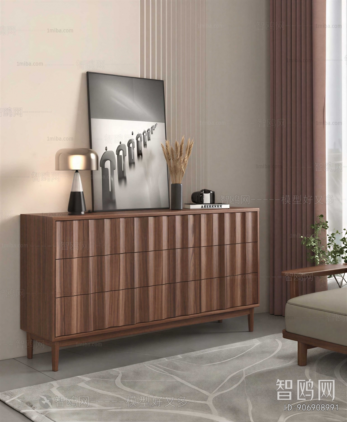 Modern Entrance Cabinet