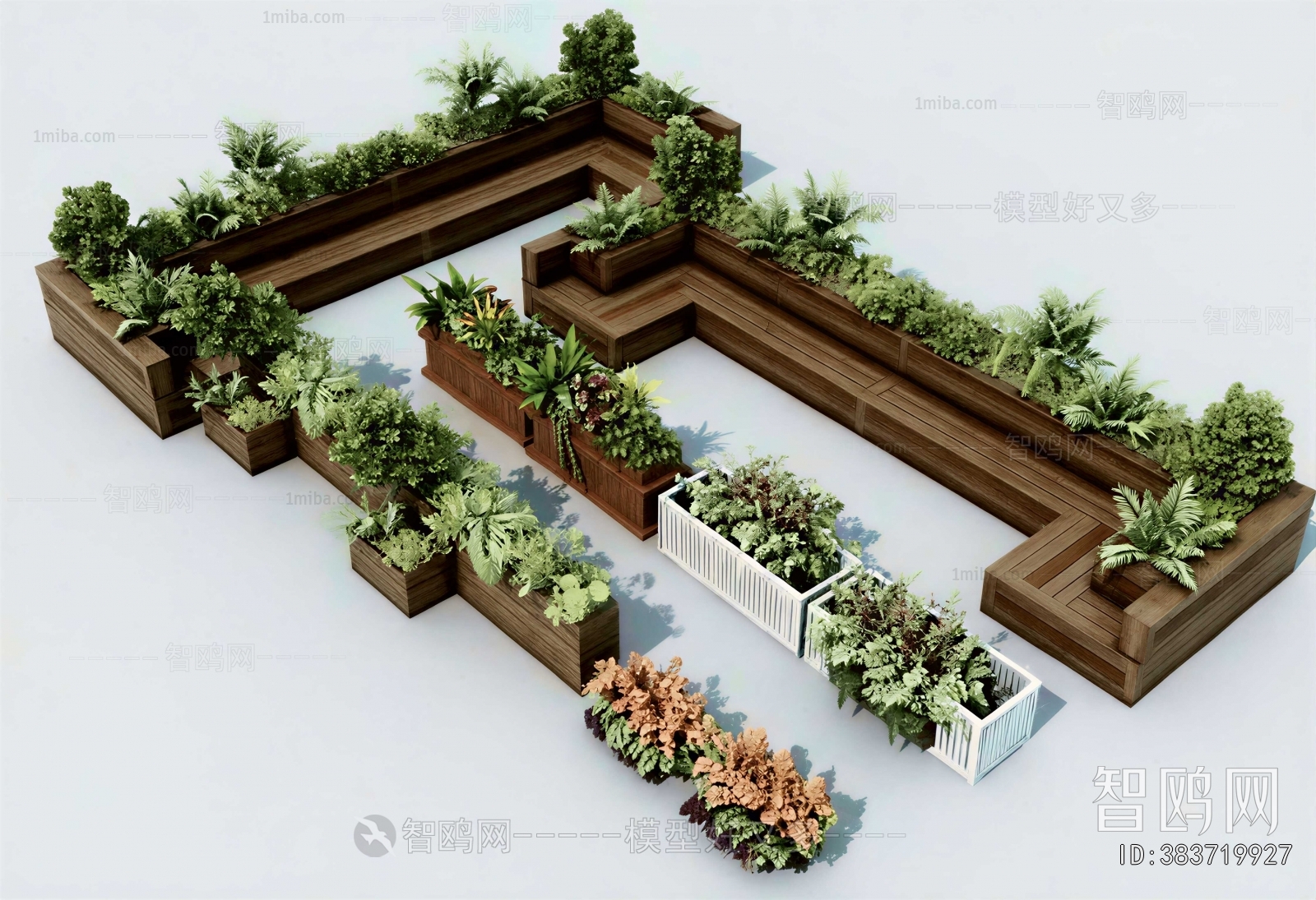 Modern Flower Bed, Flower Bowl, Flower Box
