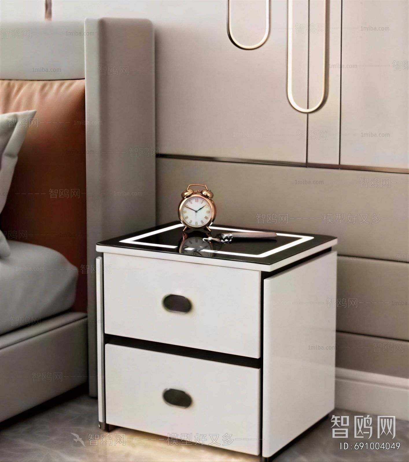 Modern Bedside Cupboard