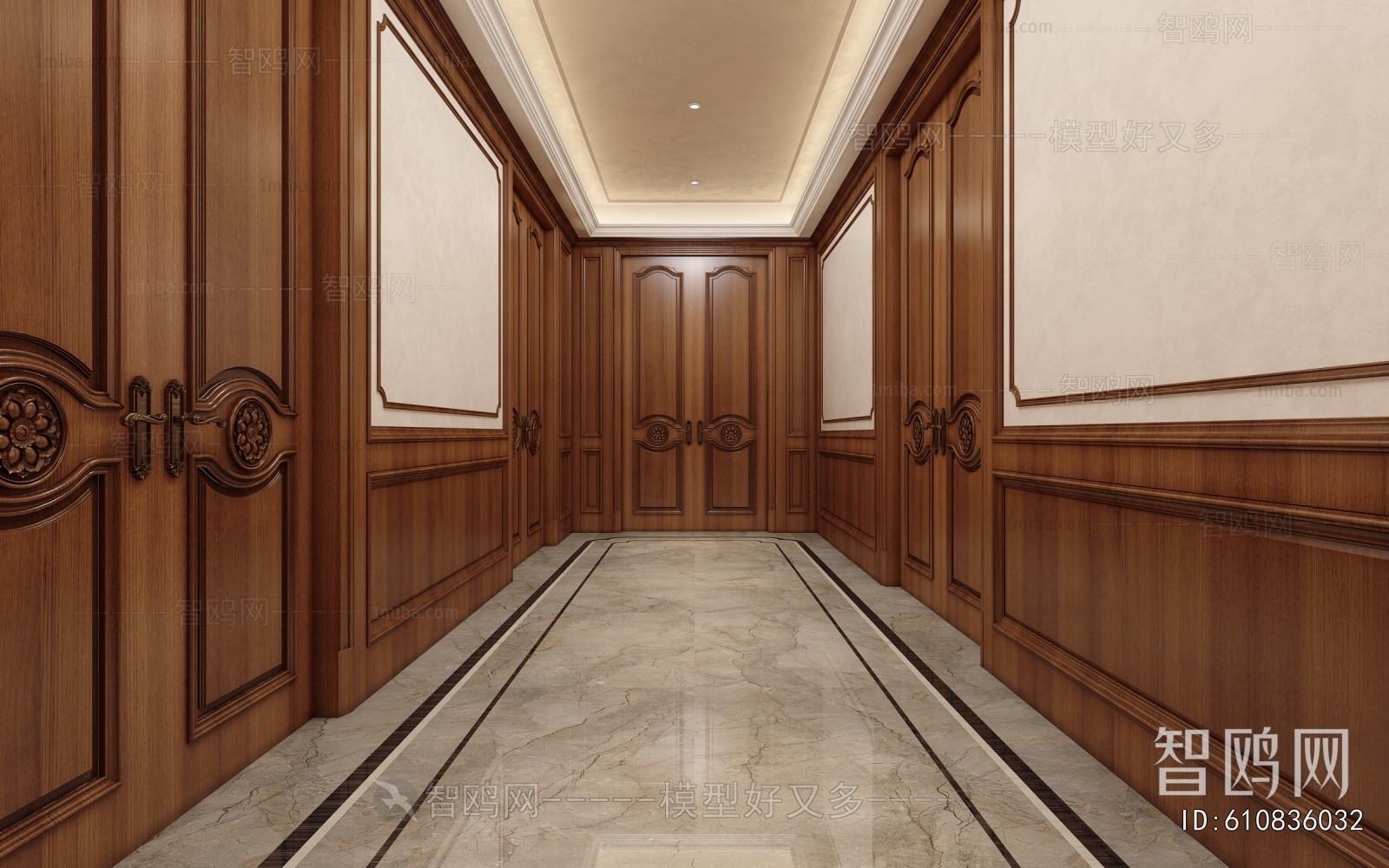 American Style Office Aisle