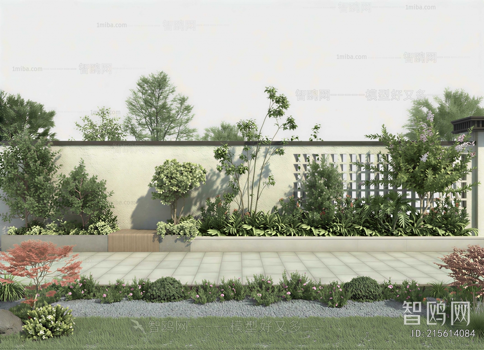 Modern Courtyard/landscape