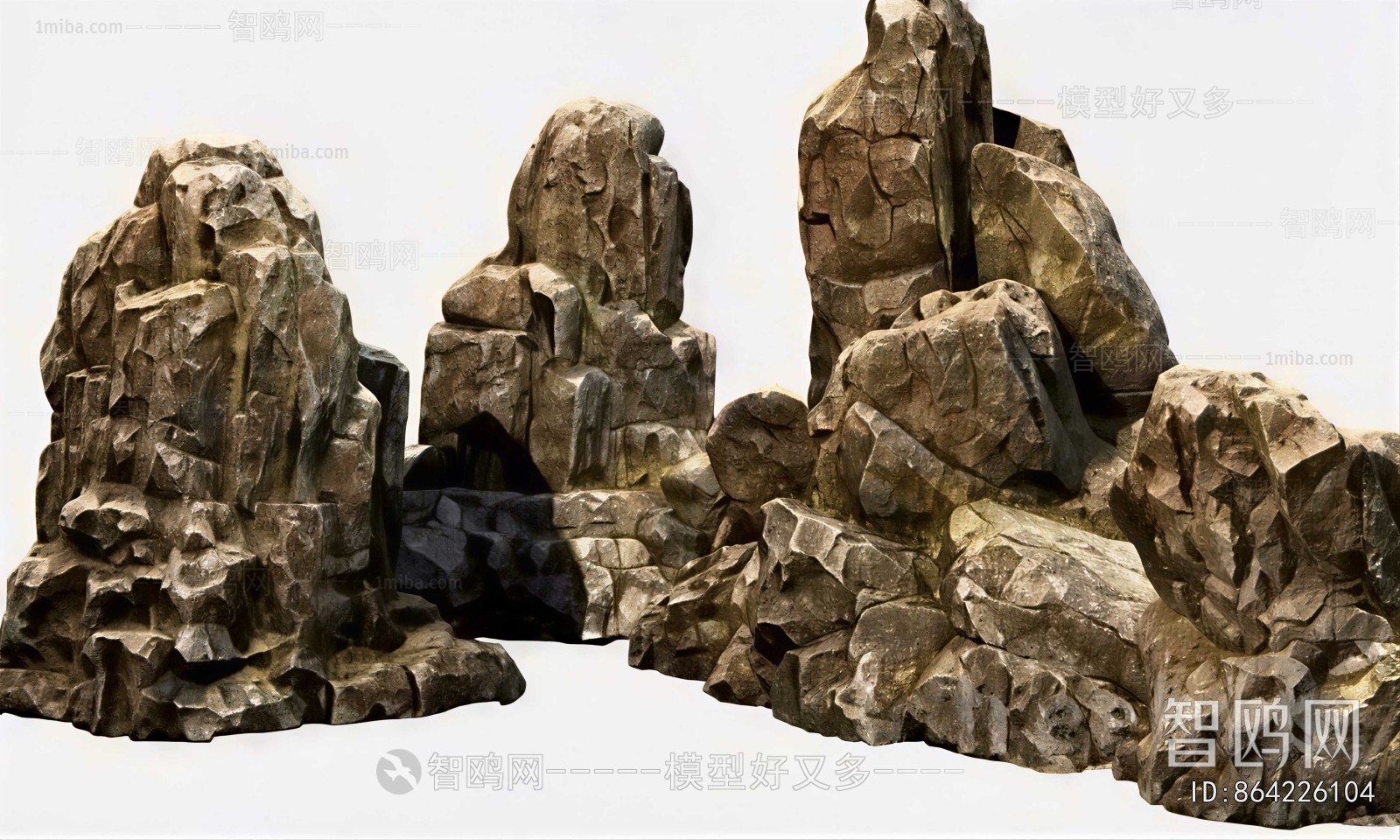 Modern Rockery Waterscape