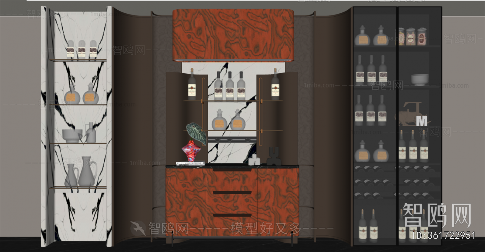 Modern Wine Cabinet