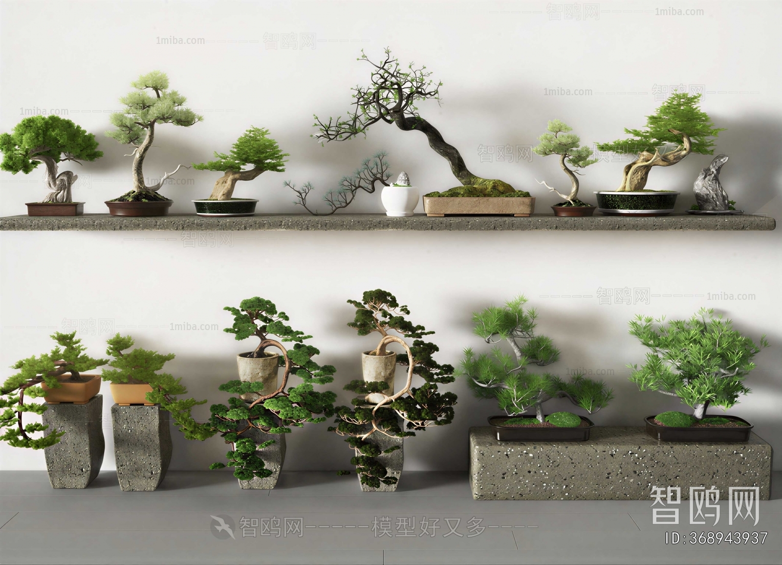 New Chinese Style Bonsai