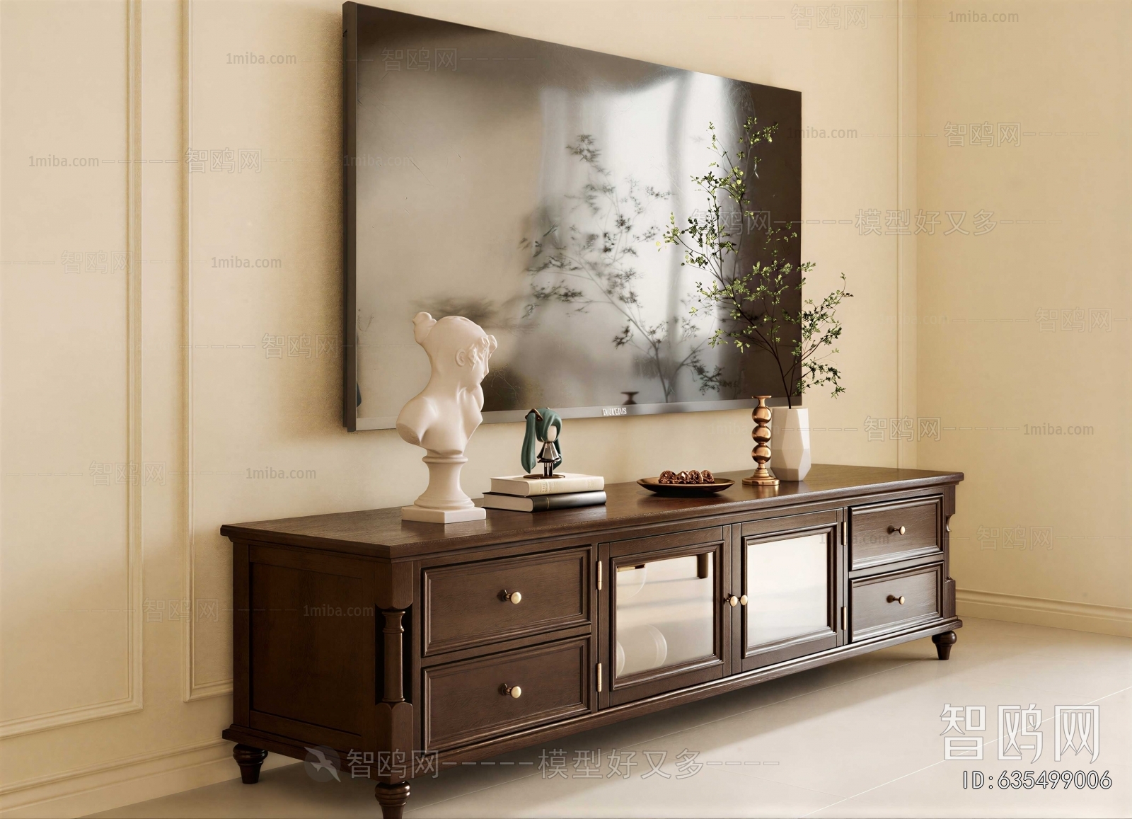 American Style TV Cabinet
