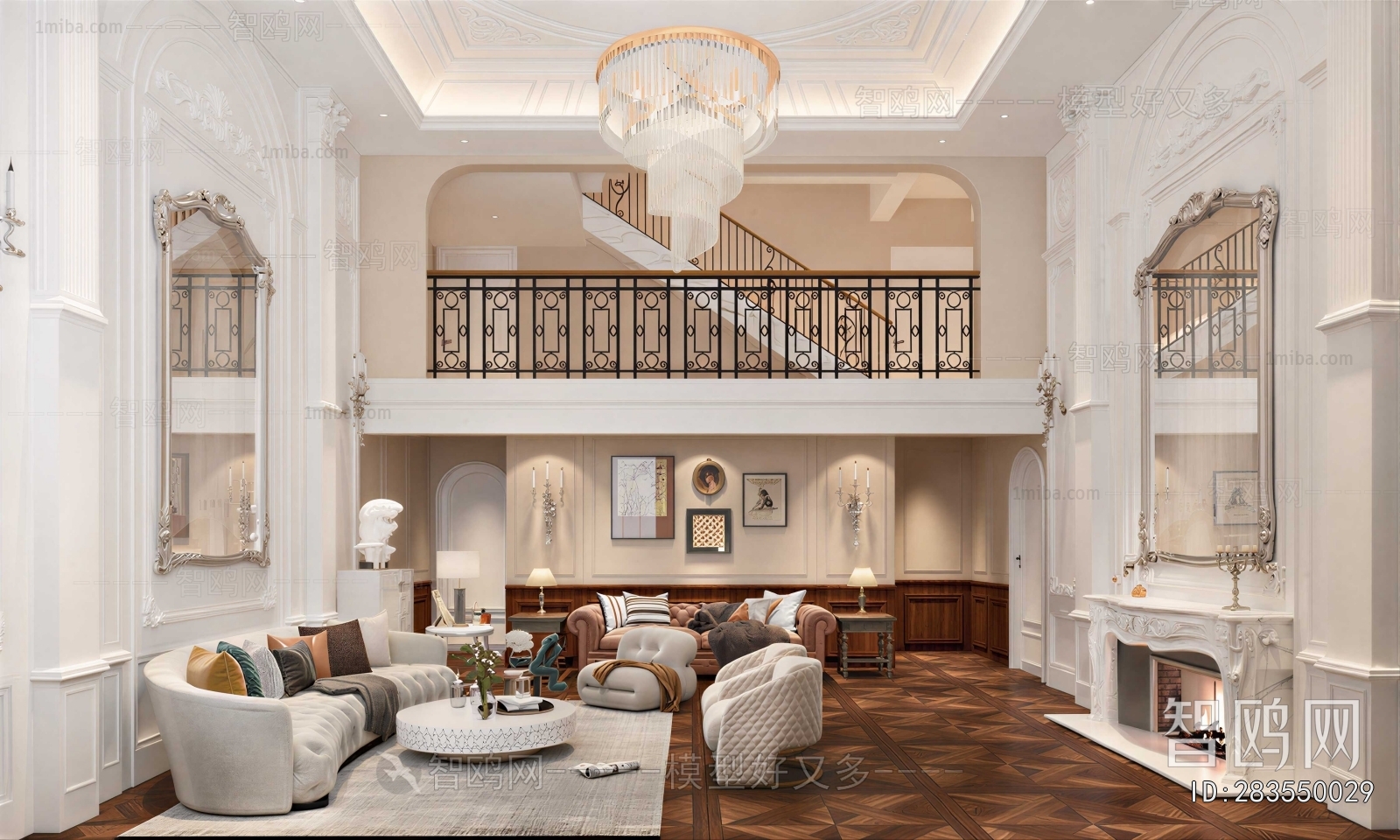 American Style A Living Room