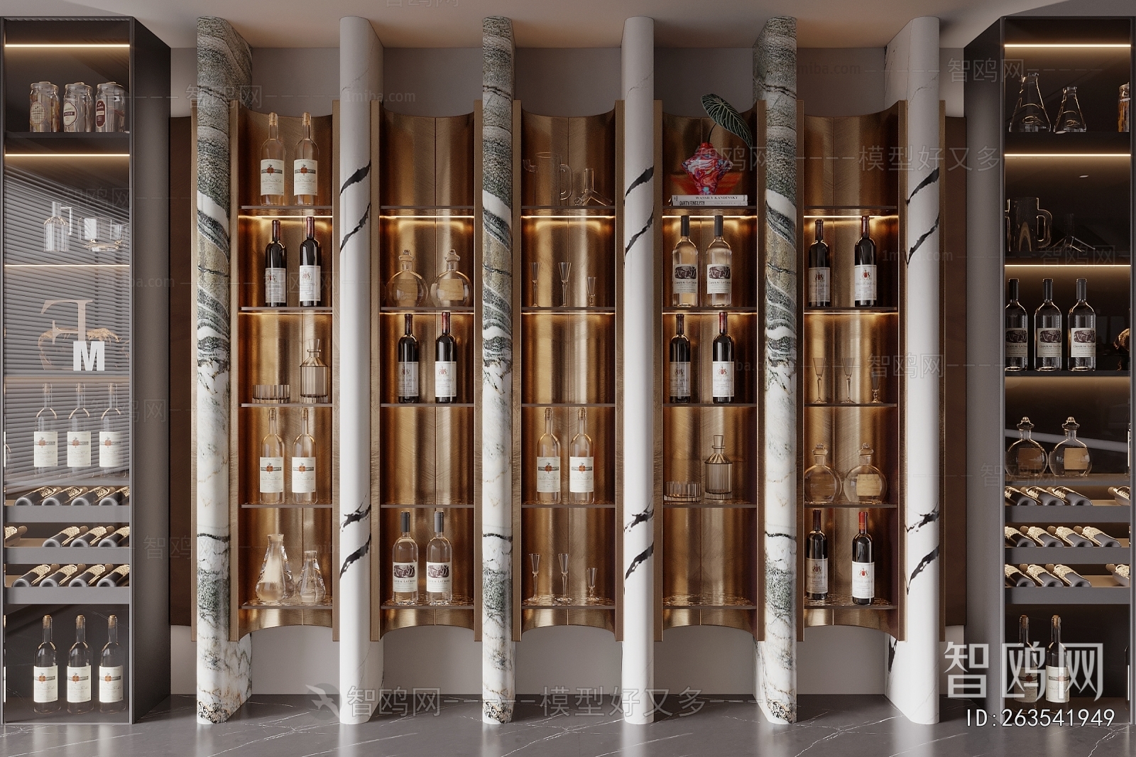 Modern Wine Cabinet
