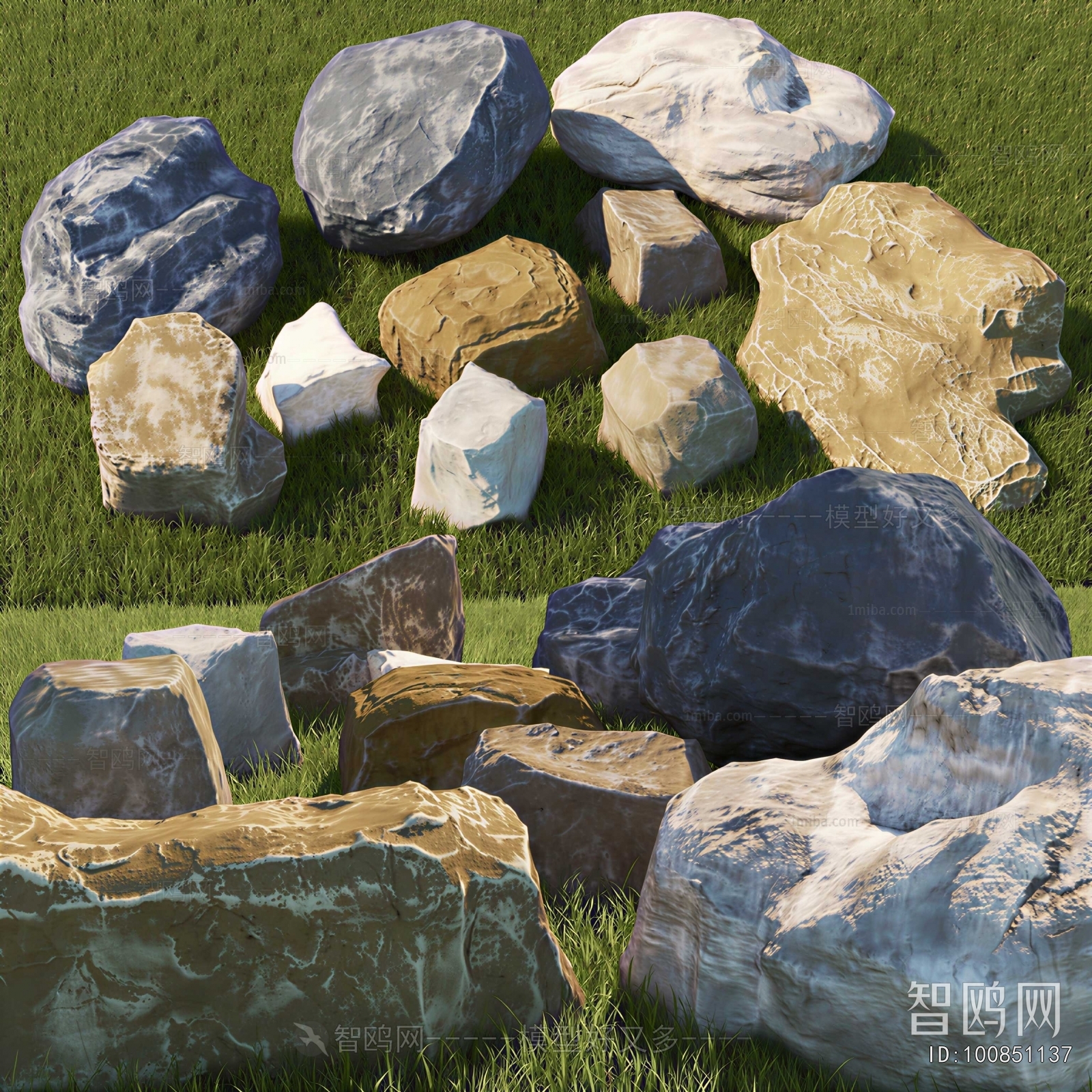Modern Rockery Waterscape