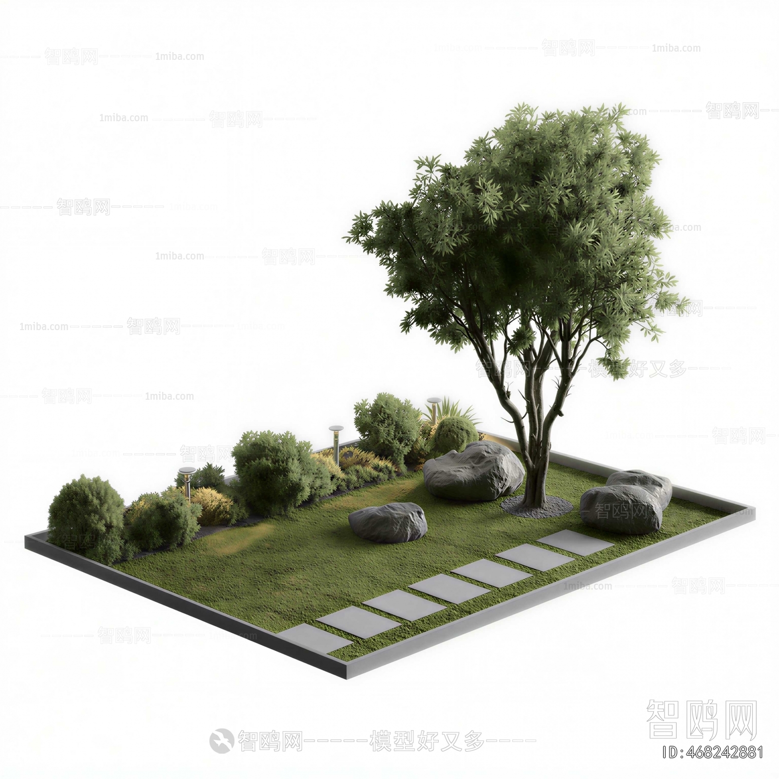 New Chinese Style Courtyard/landscape