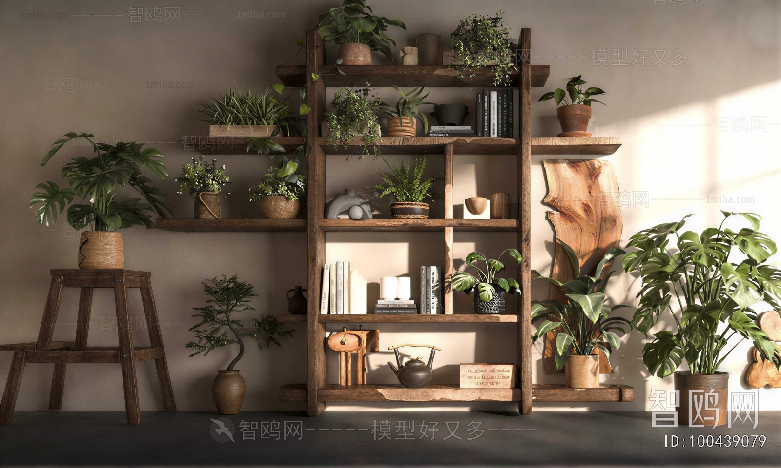 New Chinese Style Flower Rack